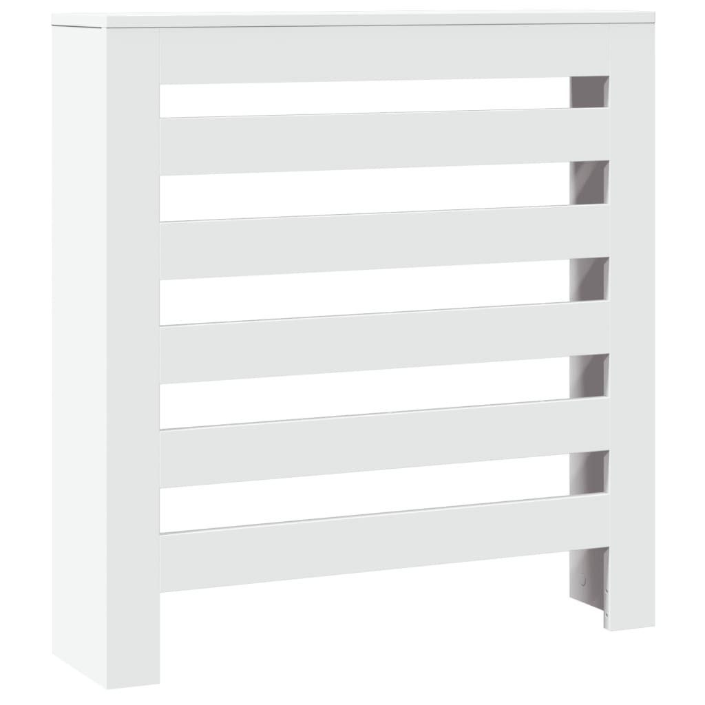 vidaXL Heizungsverkleidung, Heizkörperverkleidung Weiß 78x20x82 cm Holzwerk günstig online kaufen