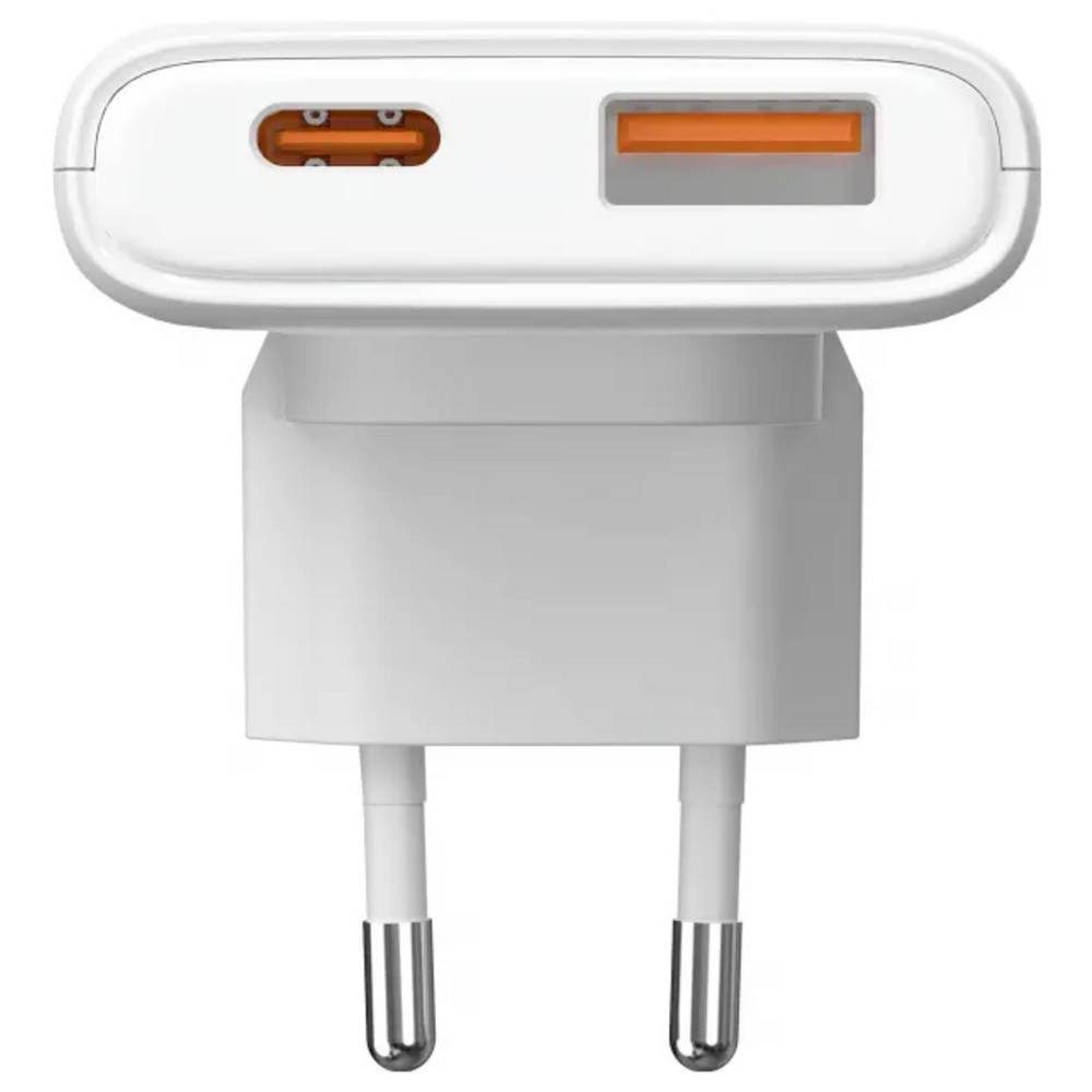 Akyga USB Ladegerät 65 W USB-C®, USB-A Weiß AK-CH-31 USB-Ladegerät