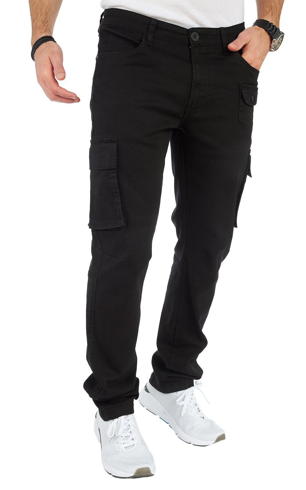 Styleko Cargohose 8011 Styleko Cargohose Herren Cargohose männer Cargohose Chino Hose