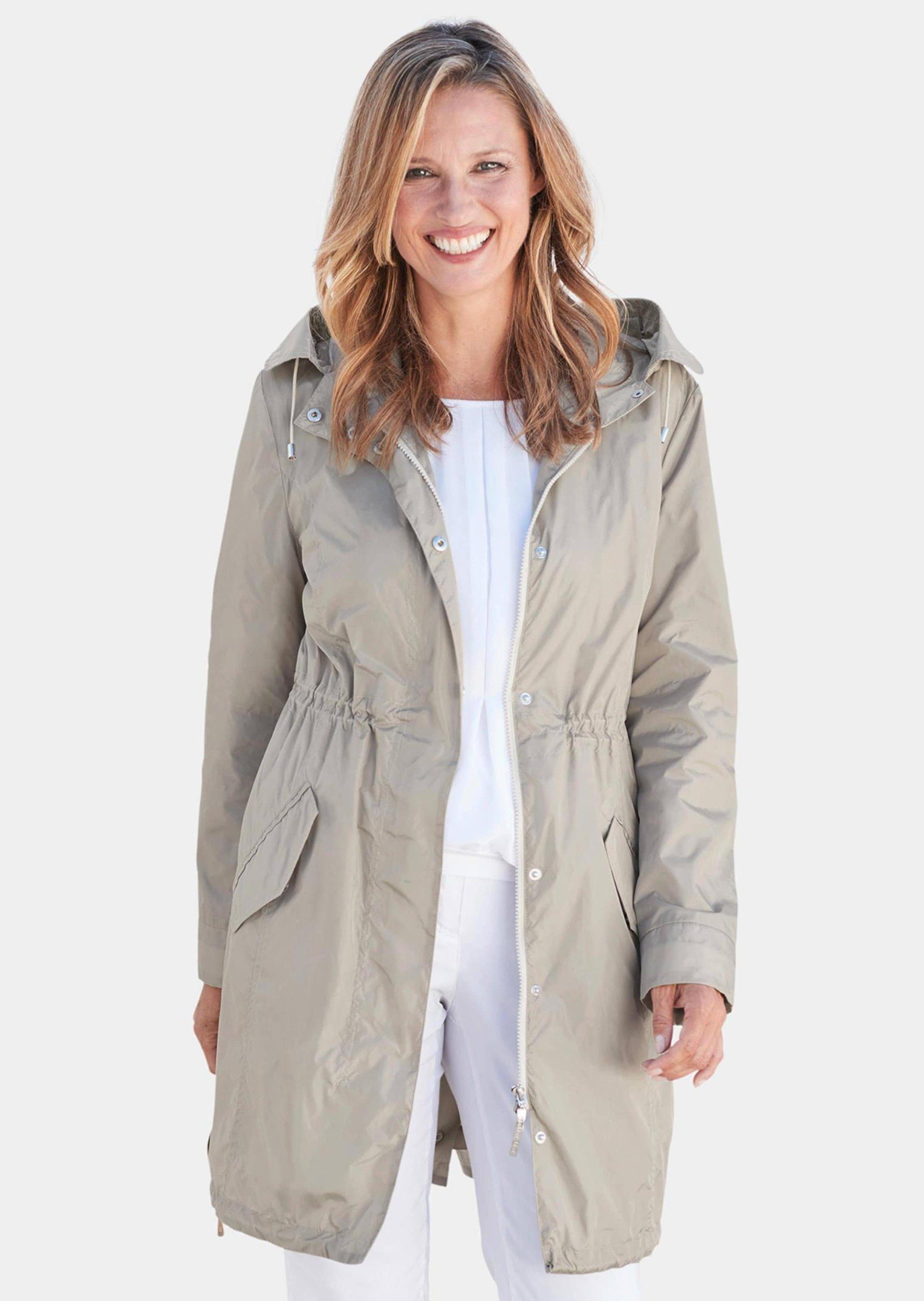 GOLDNER Outdoorjacke Trendiger leichter Regen Parka günstig online kaufen