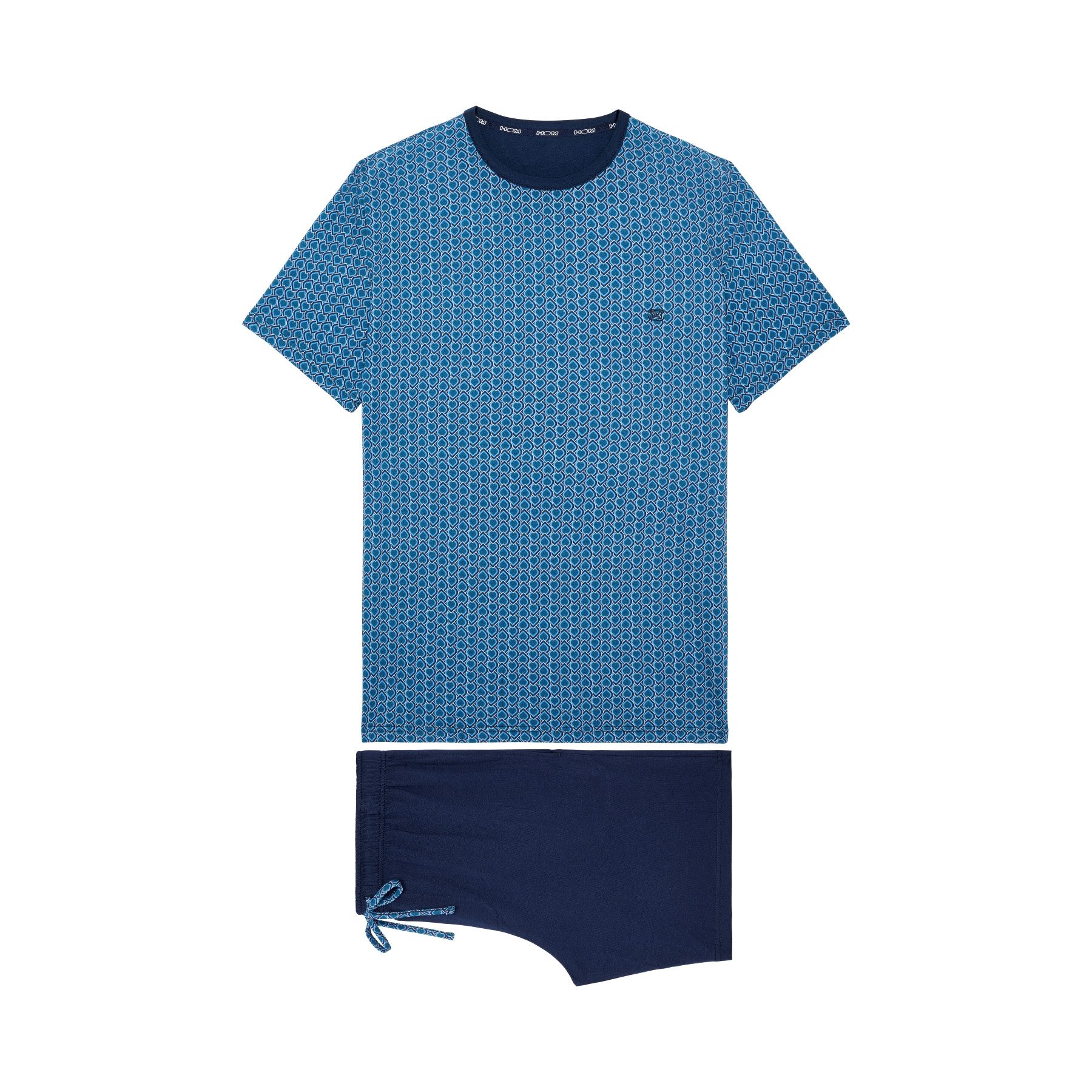 Hom Pyjama HOM Martinez Short Pyjama (Set, Pyjama-Set)