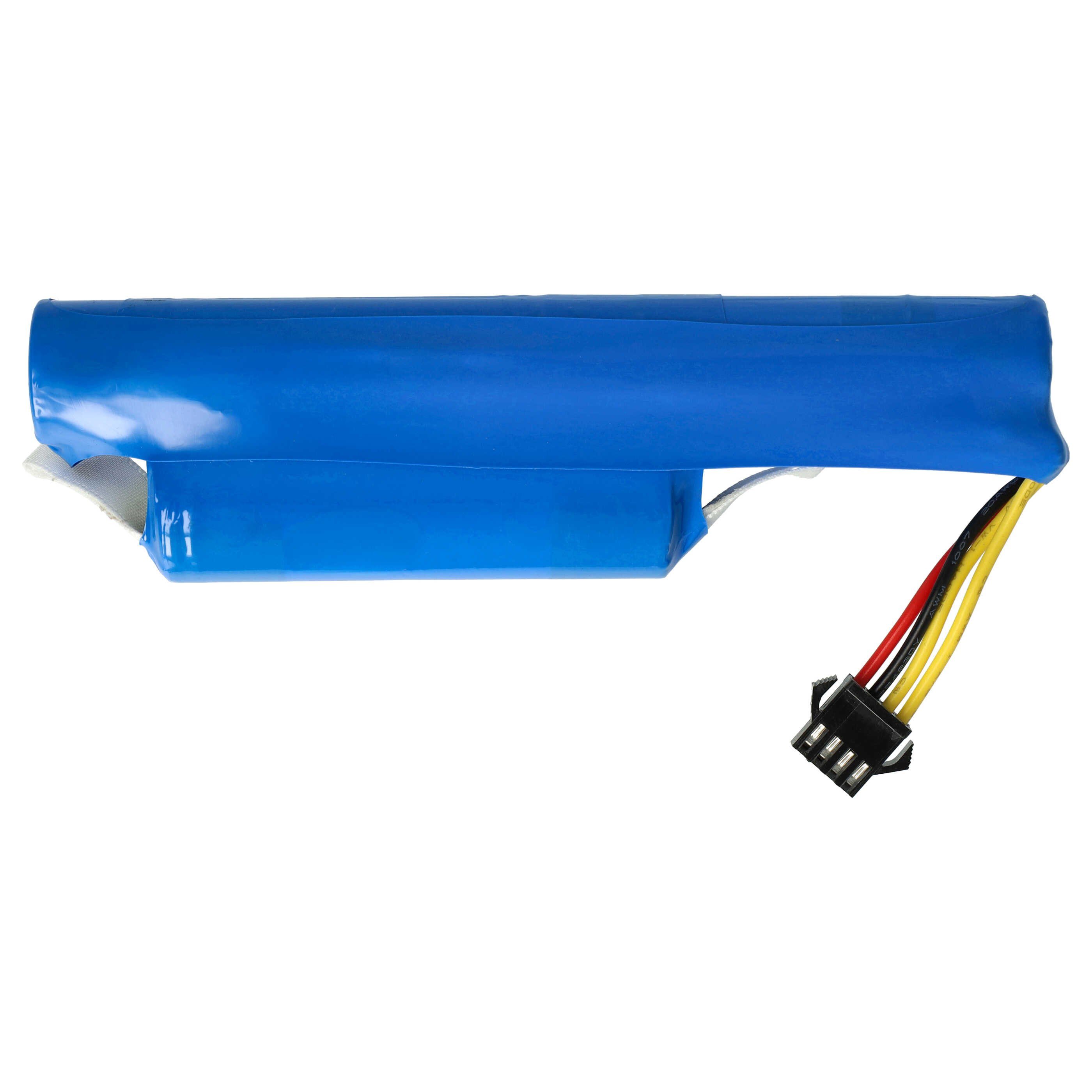vhbw Akku passend für Vileda VR 102, VR ONE Saugroboter (2200 mAh, 10,8 V, Staubsauger-Akku Akku Li-Ion 2200 mAh (10,8 V, 1 St), Leistungsfähiger Austausch-Akku für Ihren Saugroboter