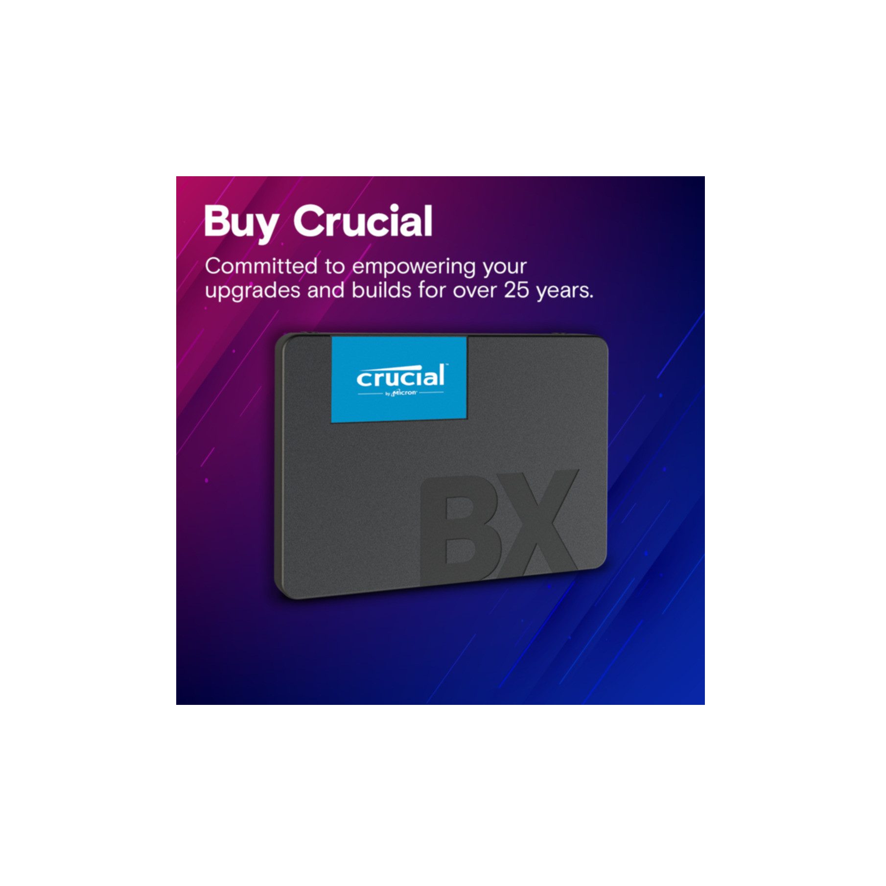 Crucial BX500 interne SSD
