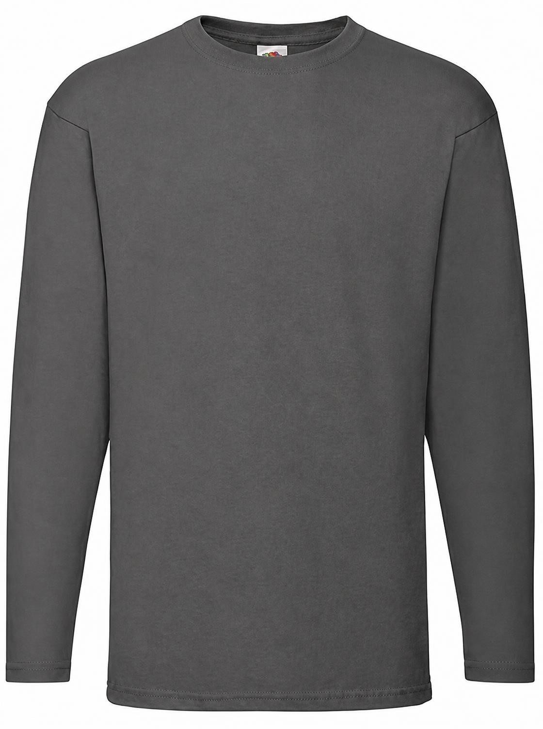Fruit of the Loom Langarmshirt Valueweight Long Sleeve Herren T-Shirt