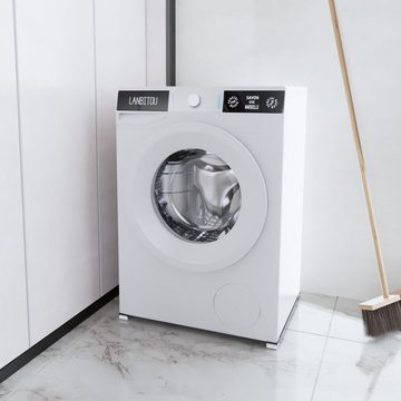 Randaco Waschmaschinenuntergestell 2er Set Waschmaschinen Untergestell mit Rollen für Waschmaschine