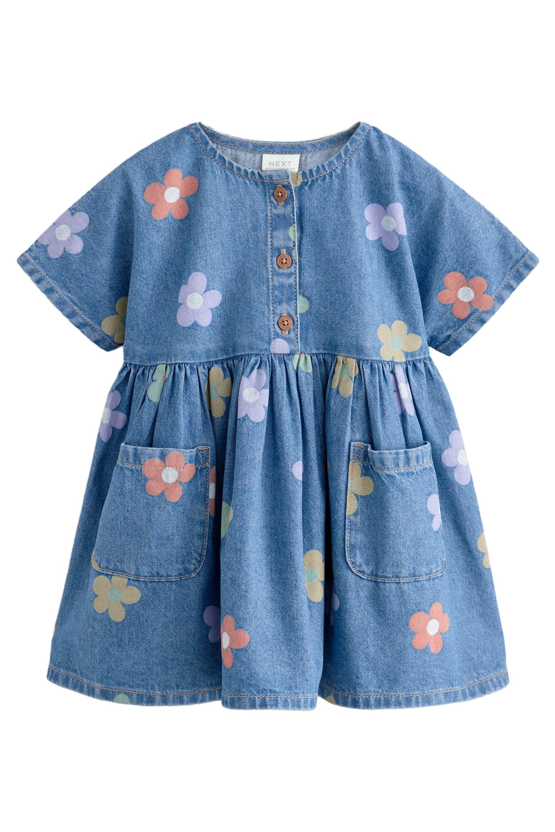 Next Sommerkleid Lässiges Kleid aus 100 % günstig online kaufen