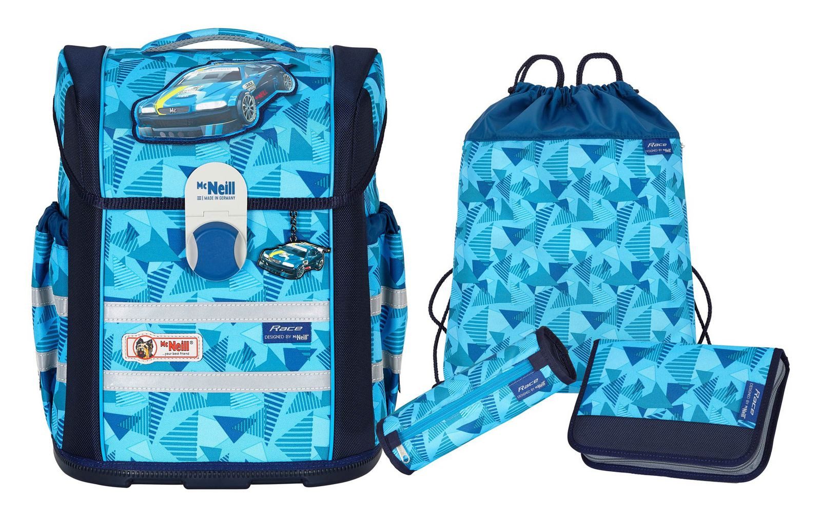 McNeill Schulranzen Ergo Mac (Set, 4-tlg)