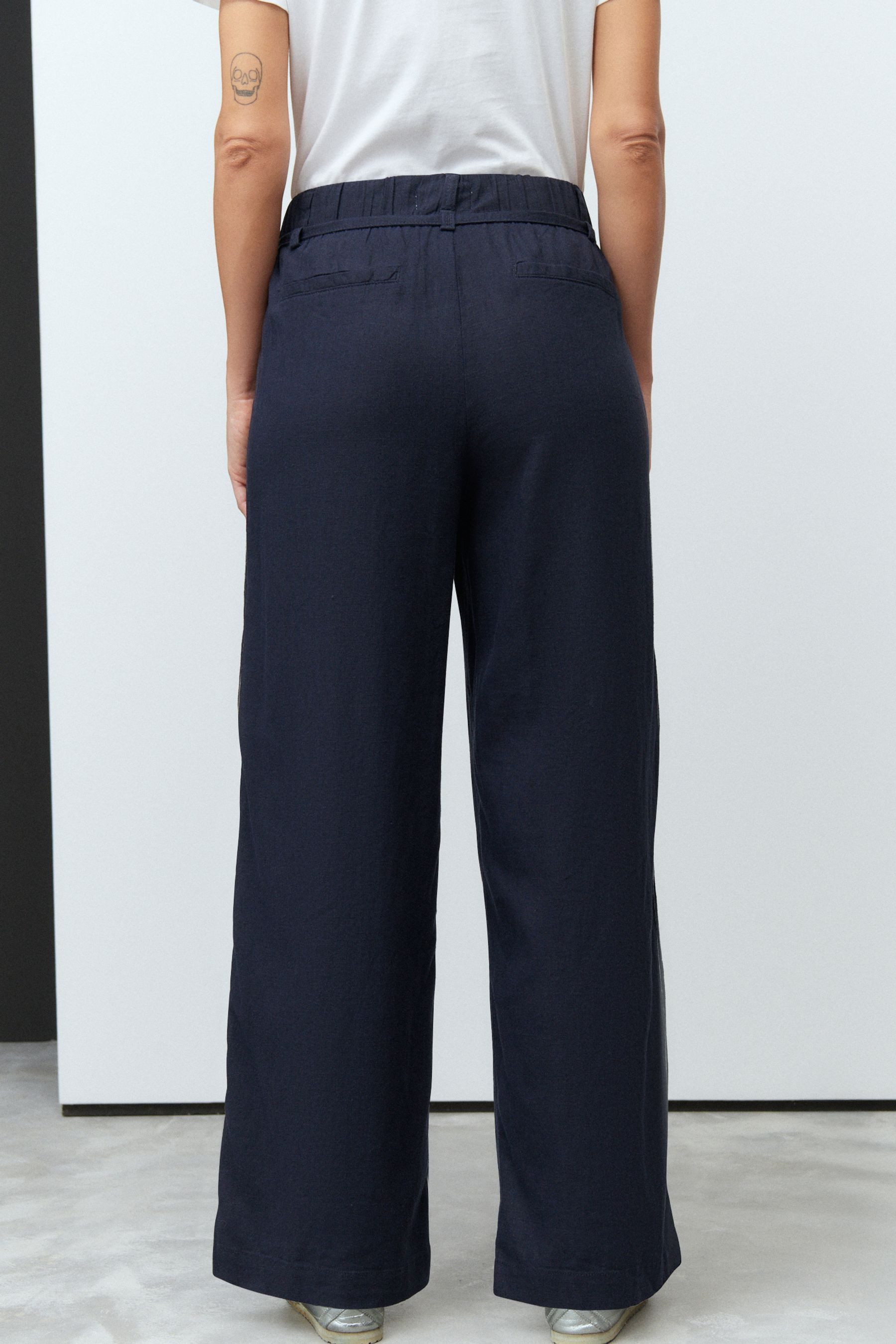 Next Palazzohose Weite Hose zum Binden günstig online kaufen
