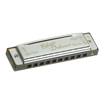 Fender Mundharmonika, Blues Deluxe Harmonica Pack of 7, inkl. Case, Blues Deluxe Harmonica Pack of 7, inkl. Case - Diatonische Mundharmo