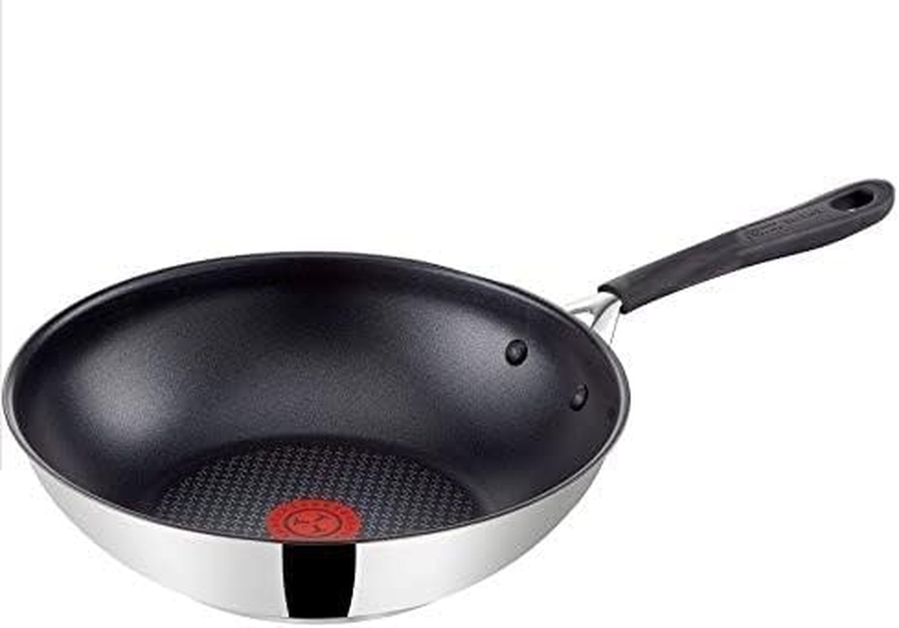 Tefal Wok Tefal Jamie Oliver Wok 28cm Edelstahl Antihaft Induktion, Edelstahl