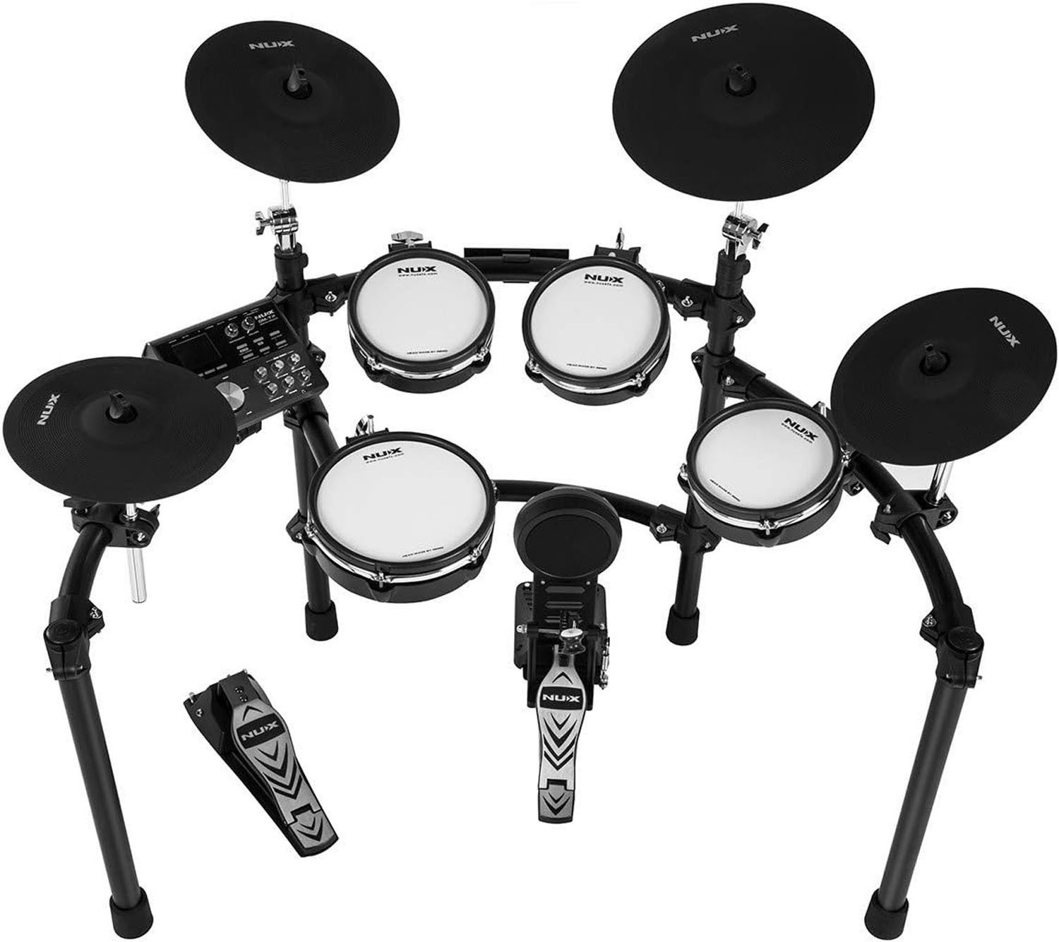 Nux E-Drum DM-7X,elektronisches Schlagzeug, Set