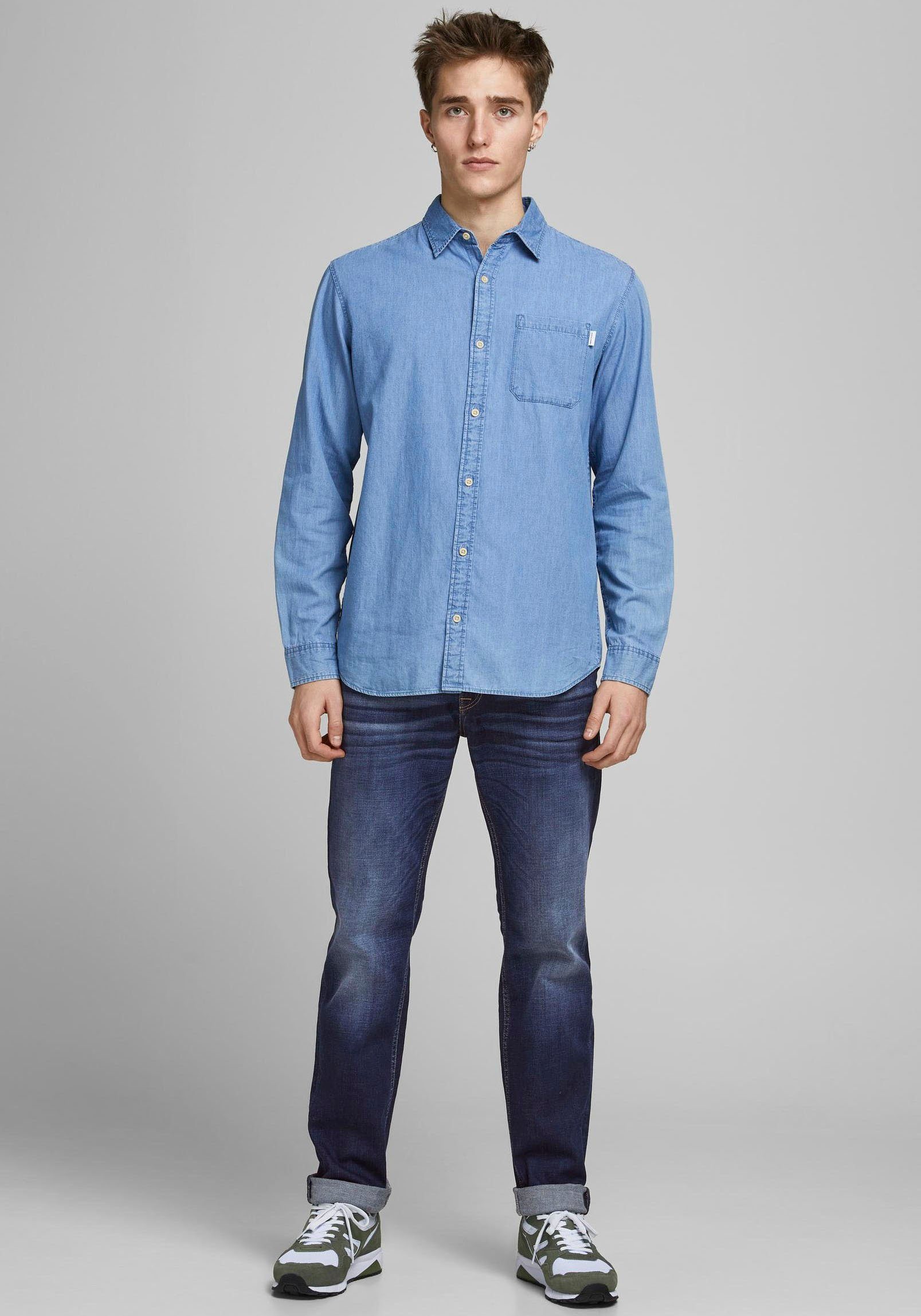 Jones JJORIGINAL Regular-fit-Jeans denim-blue Jack CLARK &