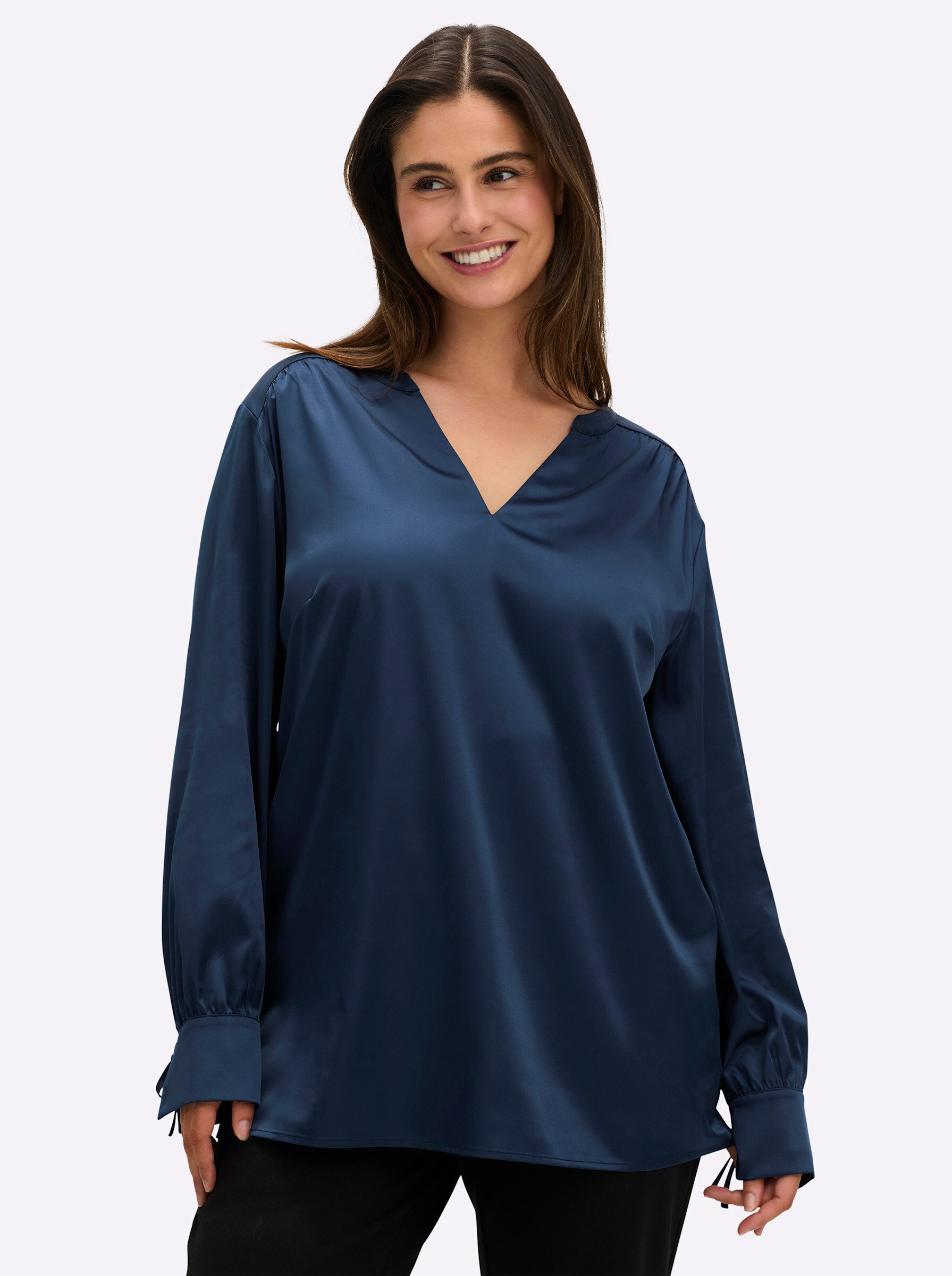 Sheego Klassische Bluse Tunika günstig online kaufen