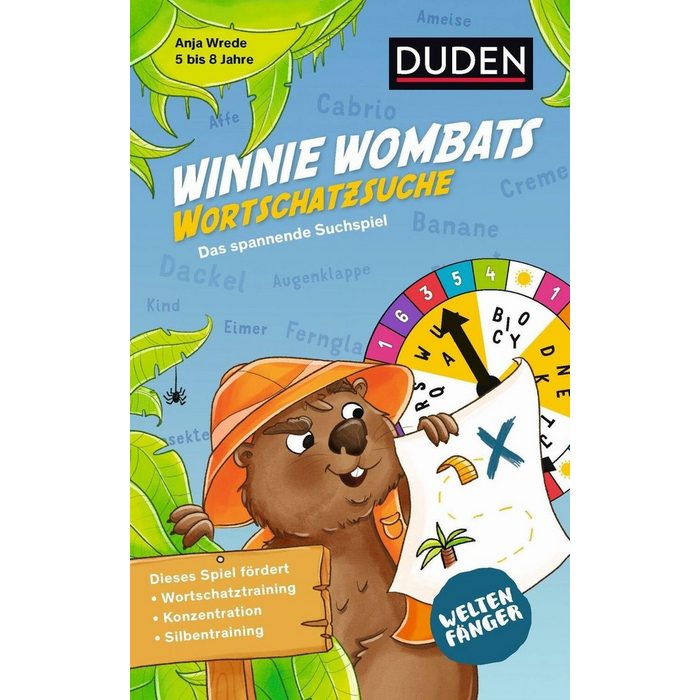 Duden Spiel Weltenfänger: Winnie Wombats Wortschatzsuche (Spiel)
