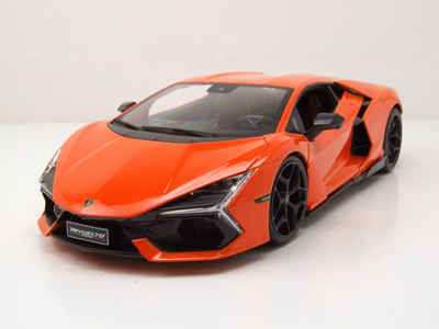 Maisto® Modellauto Lamborghini Revuelto 2023 orange Modellauto 1:18 Maisto, Maßstab 1:18