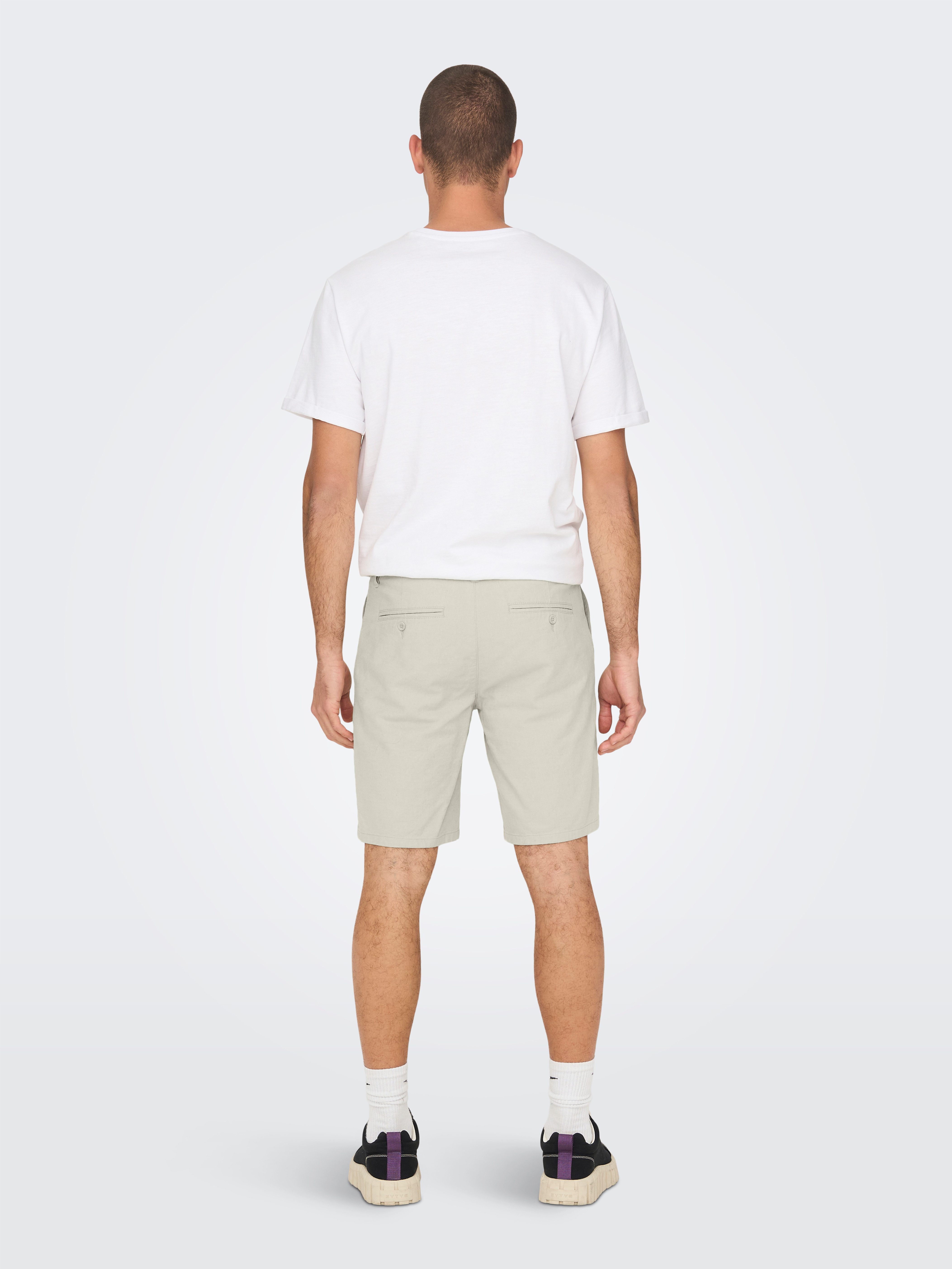 ONLY & SONS Chinoshorts ONSMARK 0011 COTTON LINEN SHORTS NOOS