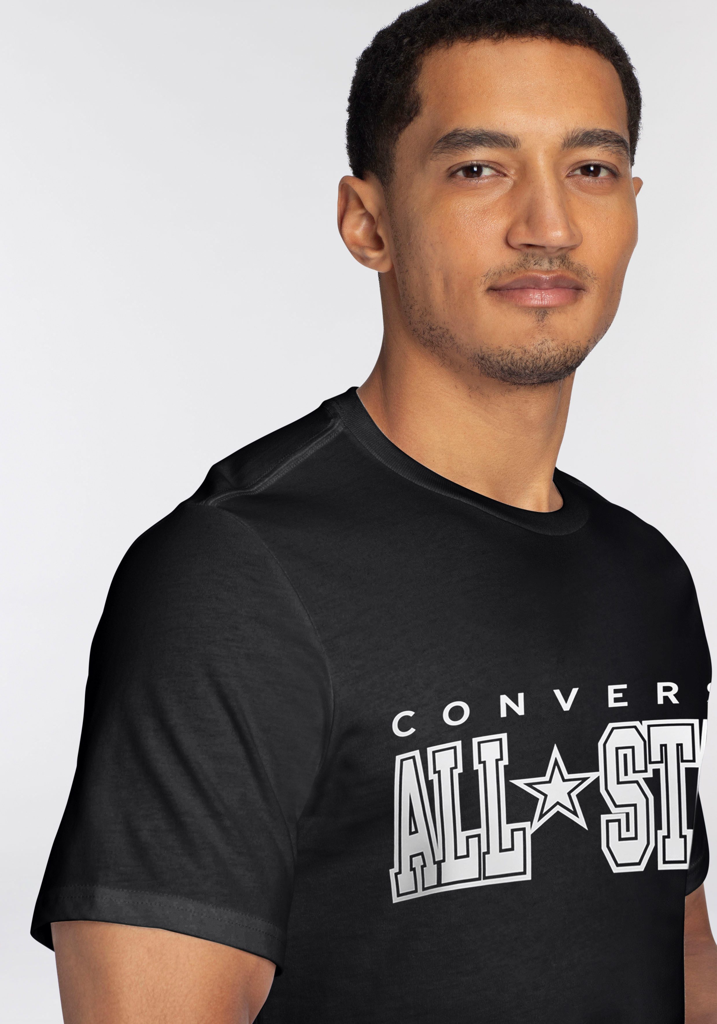 Converse T-Shirt CONVERSE ARCH ALL STAR TEE sportlicher Stil, Kurzarm, mit günstig online kaufen