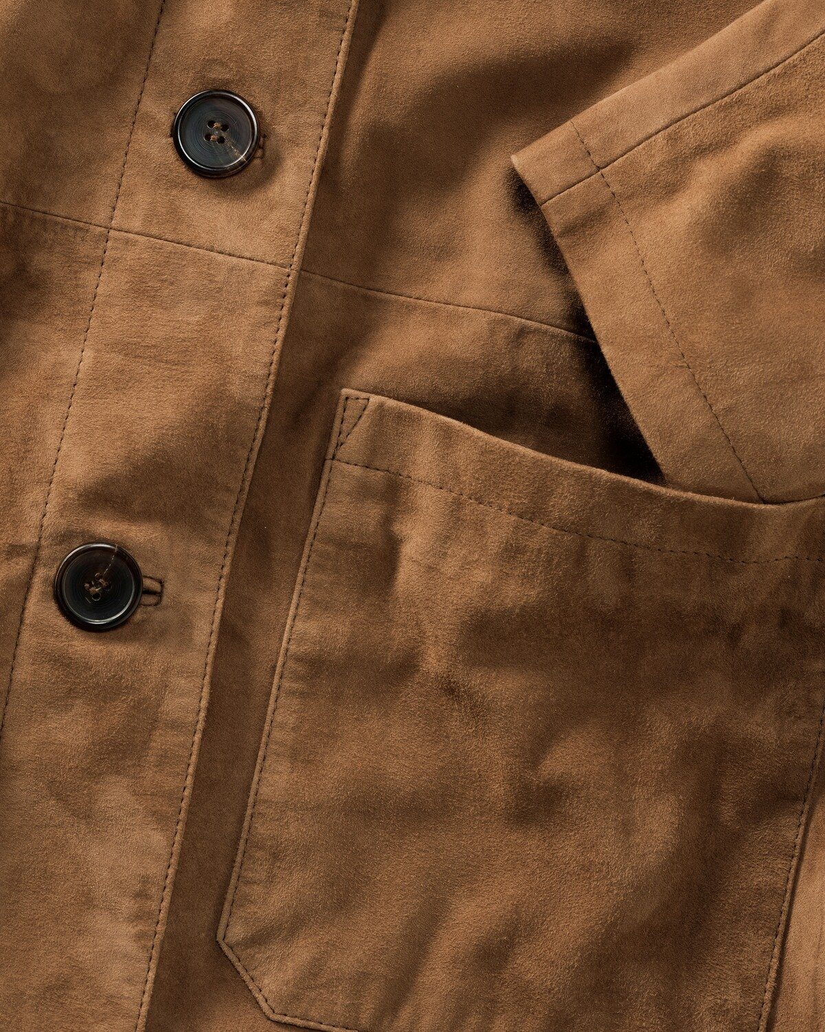 Brigitte von Schönfels Lederjacke Leder-Hemdjacke