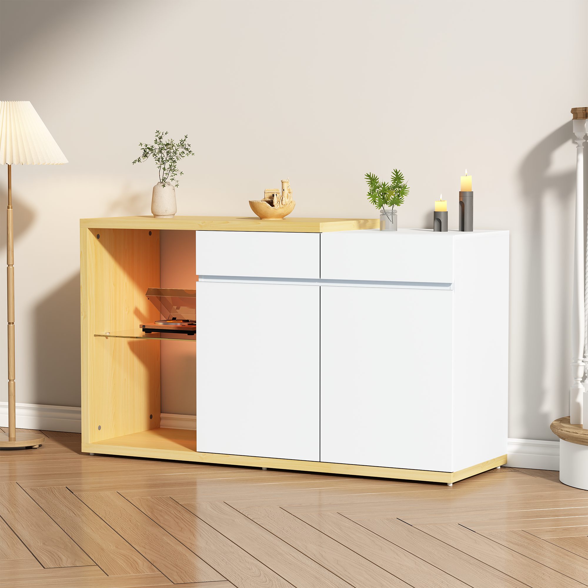 MODFU Sideboard mit großen Stauraum (Kommode, günstig online kaufen