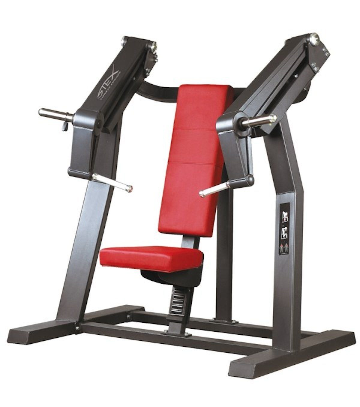 Kraftstation PLATE-LOADED Incline Chest Press Schräge Brustpresse Brust Training.