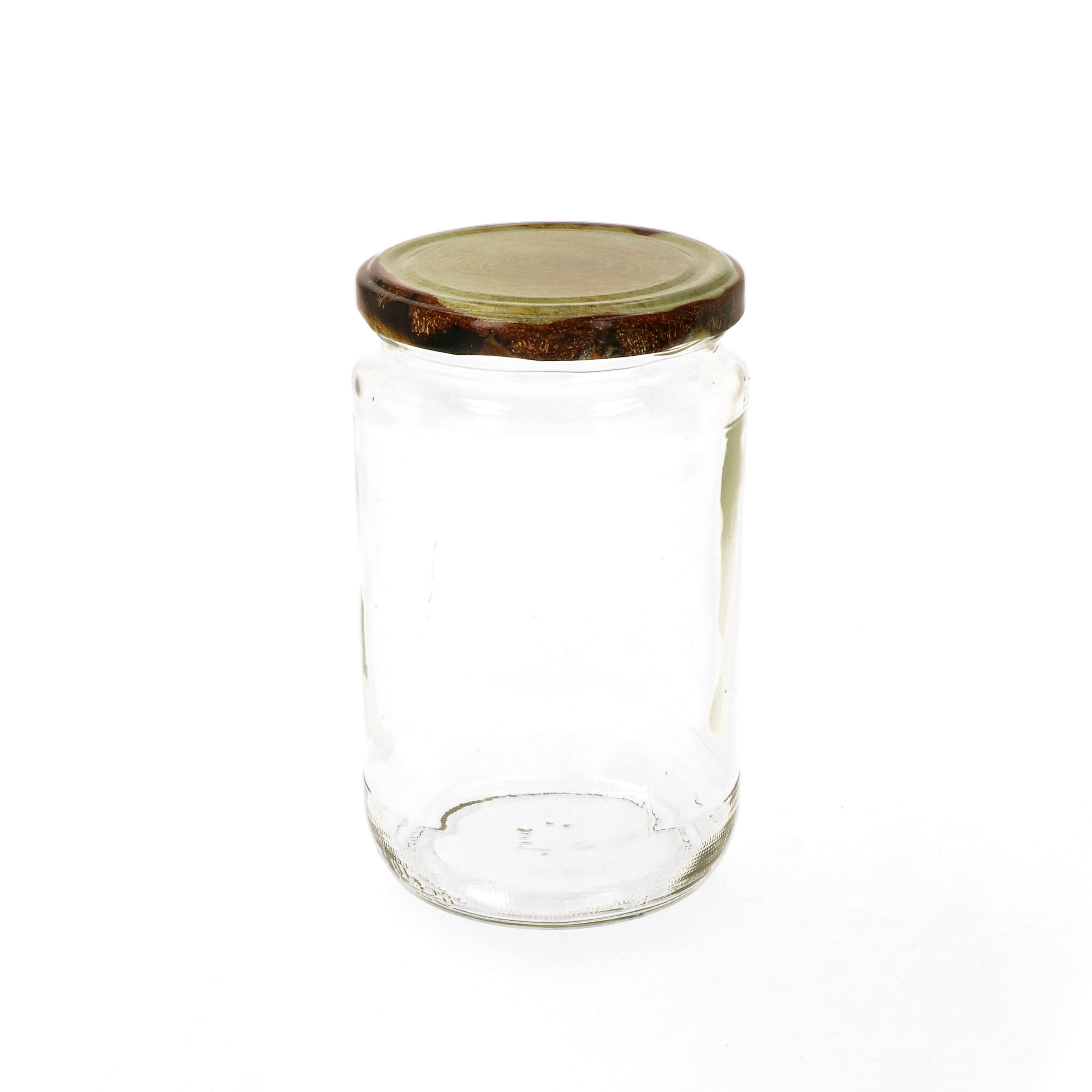 MamboCat Einmachglas Rundglas Deckel Holzdekor ml 82 12er Glas Set To Rezeptheft, 720 incl