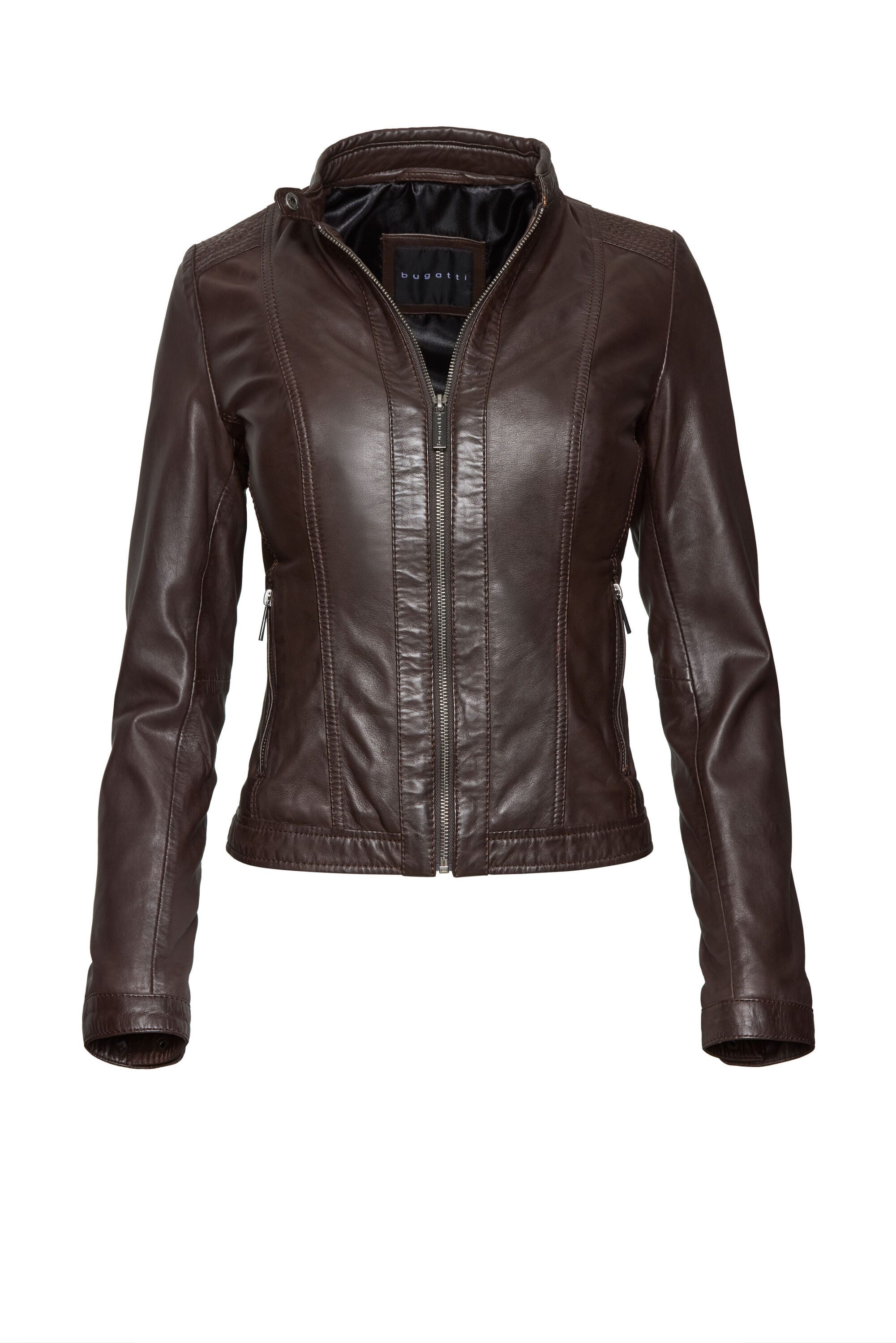 bugatti Lederjacke BULady-121 (1-St) aus hochwertigem Leder