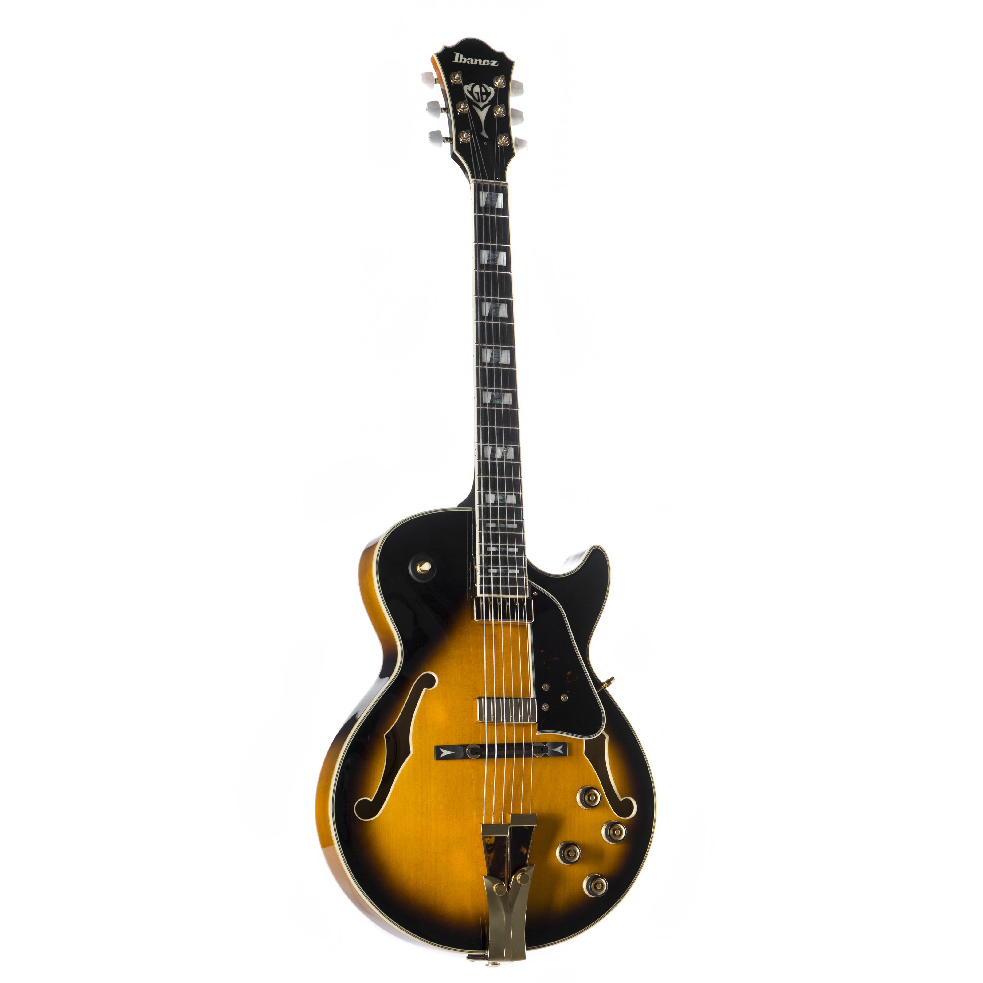 Ibanez Halbakustik-Gitarre, GB10SE-BS Brown Sunburst George Benson Signature, Halb-Akustik Gitarren, Andere Formen, GB10SE-BS Brown Sunburst George Benson Signature - Halbakustik