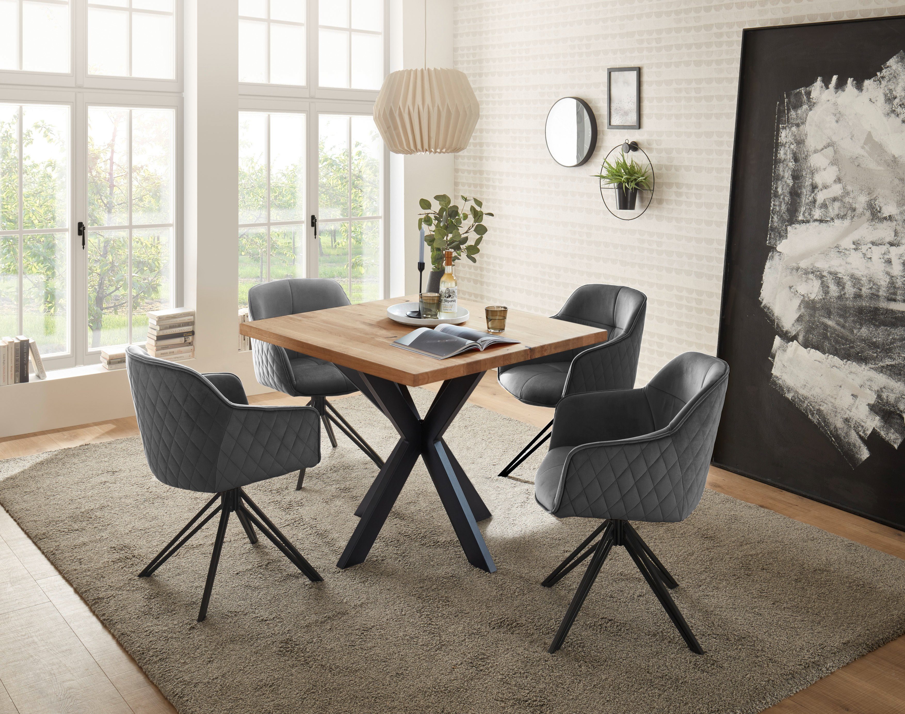 moebel-dich-auf Esszimmer-Set MIRI, (Set, Esstisch mit günstig online kaufen