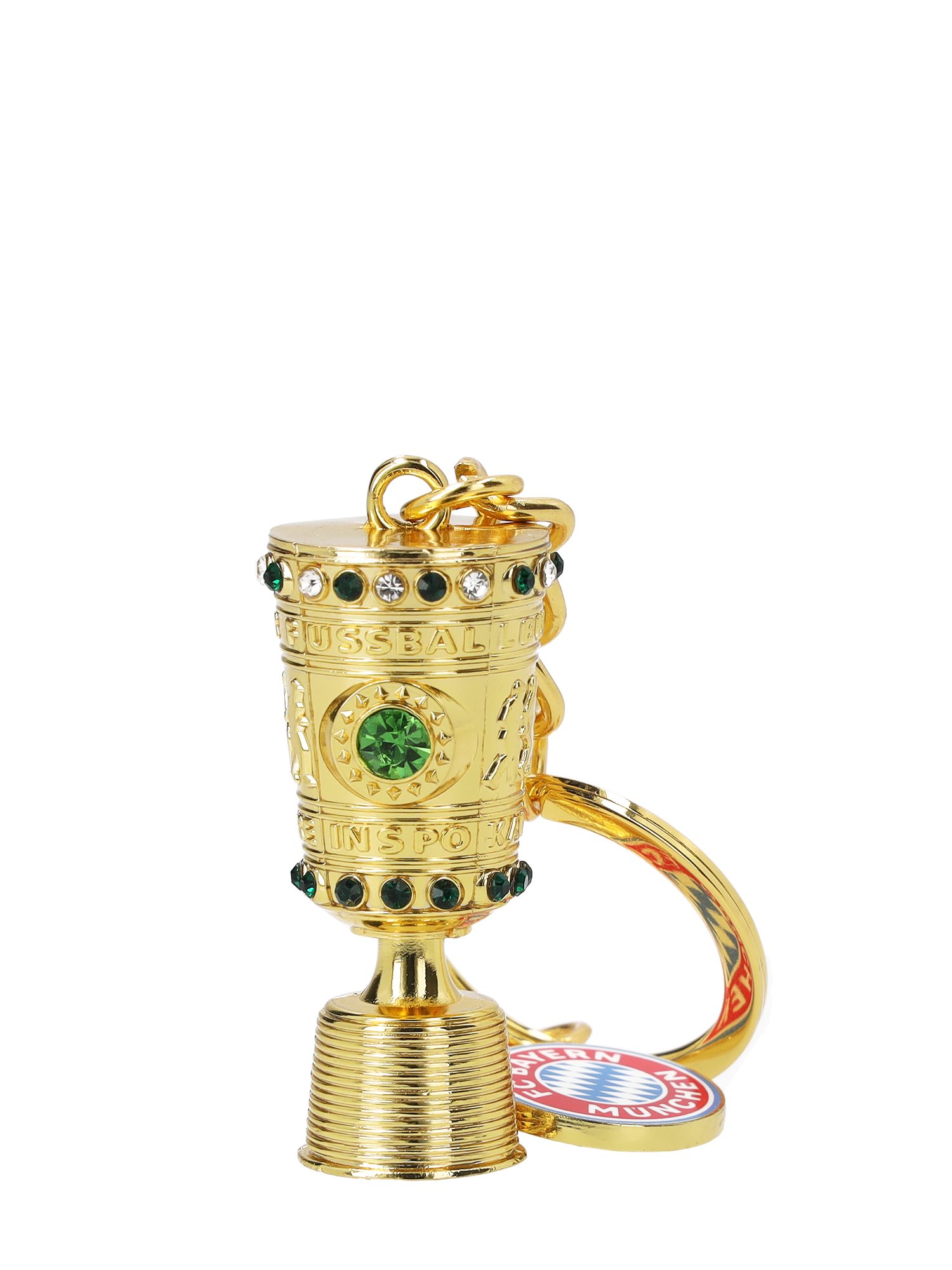 FC Bayern München Schlüsselanhänger FC Bayern München I Schlüsselanhänger DFB Pokal I Gold