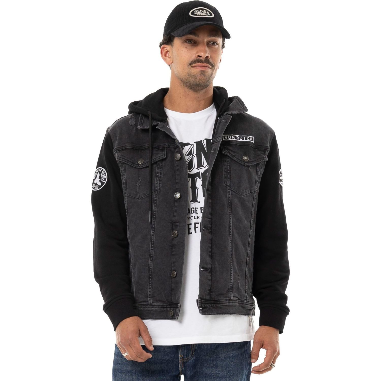 Von Dutch Collegejacke Von Dutch Denim Jeansjacke