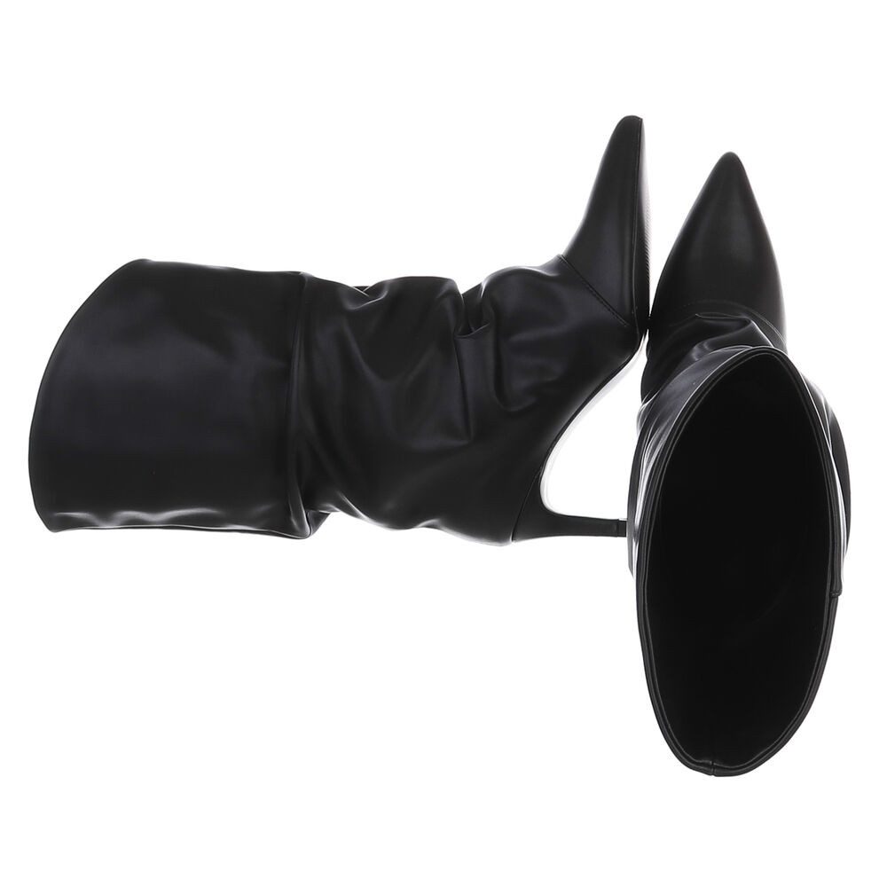 Ital-Design Eleganter knöchelhoher Boot mit Absatz für Damen Stiefel (90457 günstig online kaufen