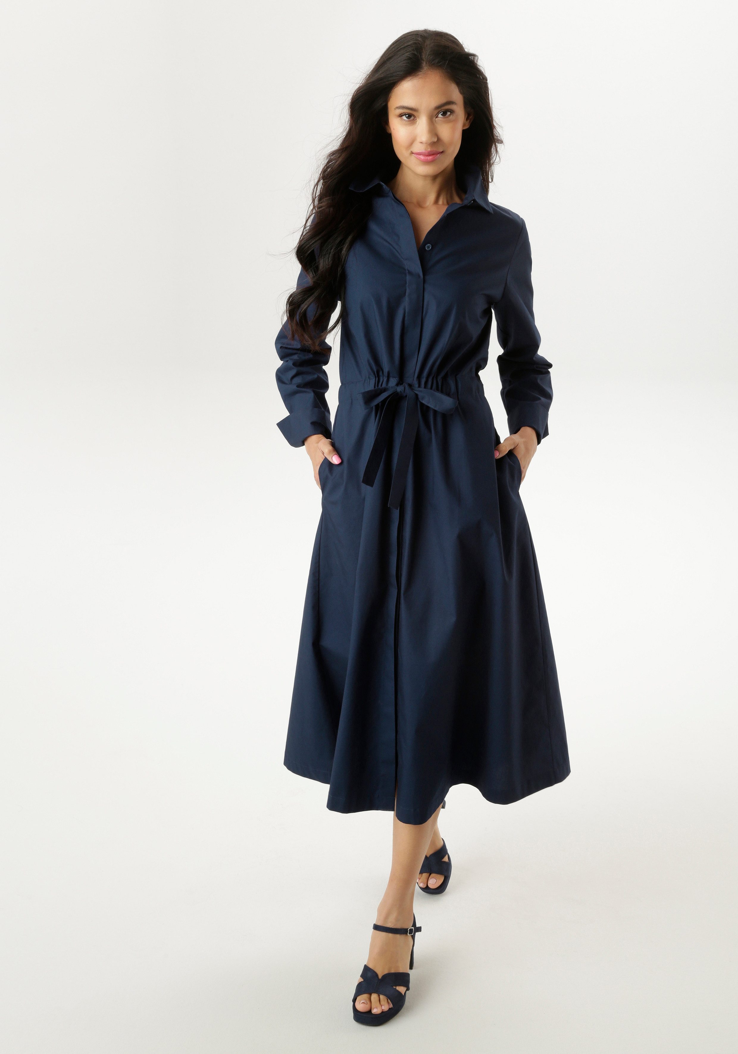 Aniston SELECTED Blusenkleid im angesagten, klassischen günstig online kaufen