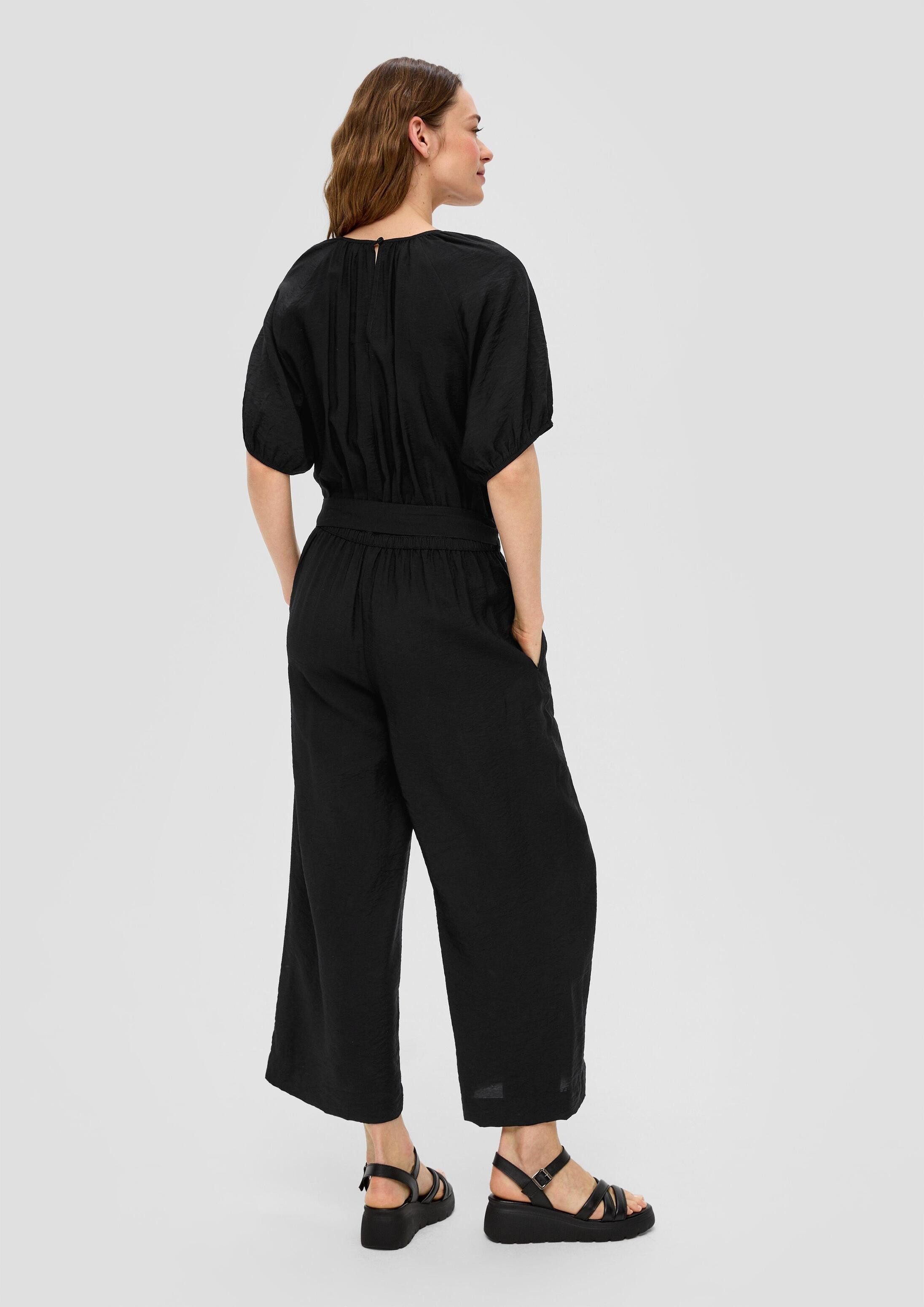 s.Oliver Jumpsuit Overall Jumpsuit aus Viskosemix