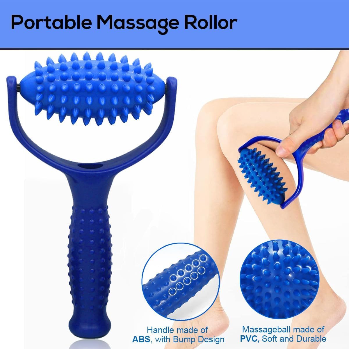 FELIXLEO Massageball Massageball Set Igelbälle Erdnussball Faszienball Handroller, 1-tlg.