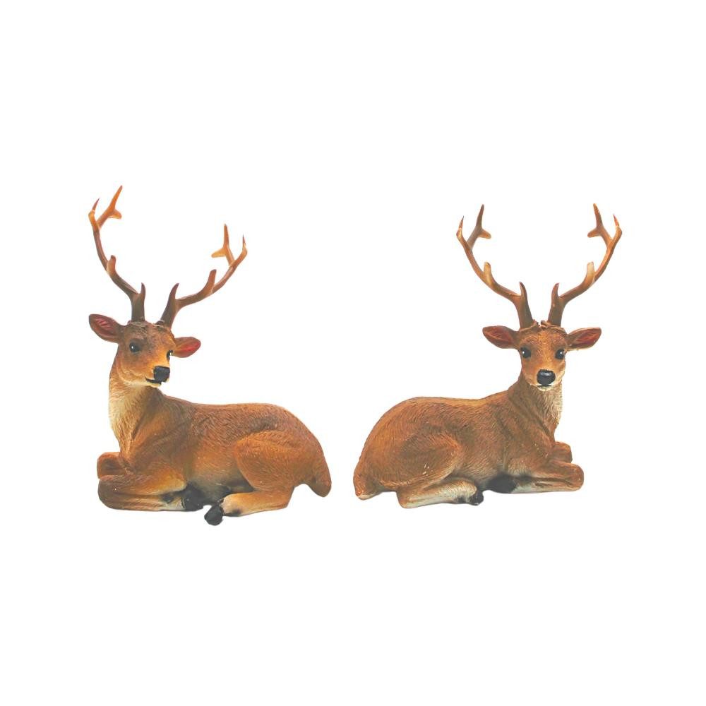 Dekohelden24 Holzkiste Dekohirsche in verschiedenen Varianten