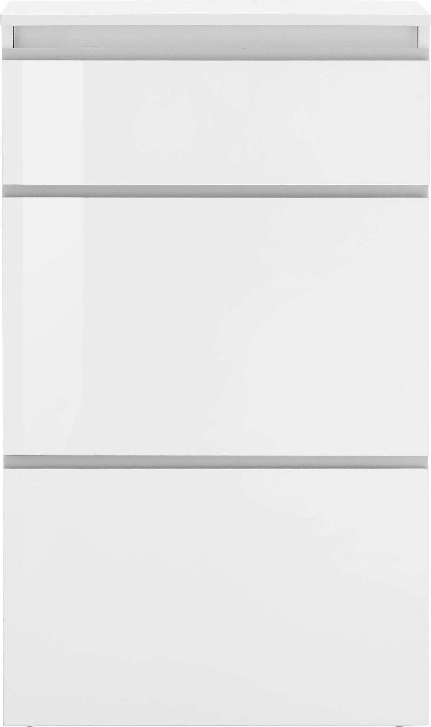 möbelando Schuhschrank Magione 60 x 108 x 26.5 cm (B/H/T)