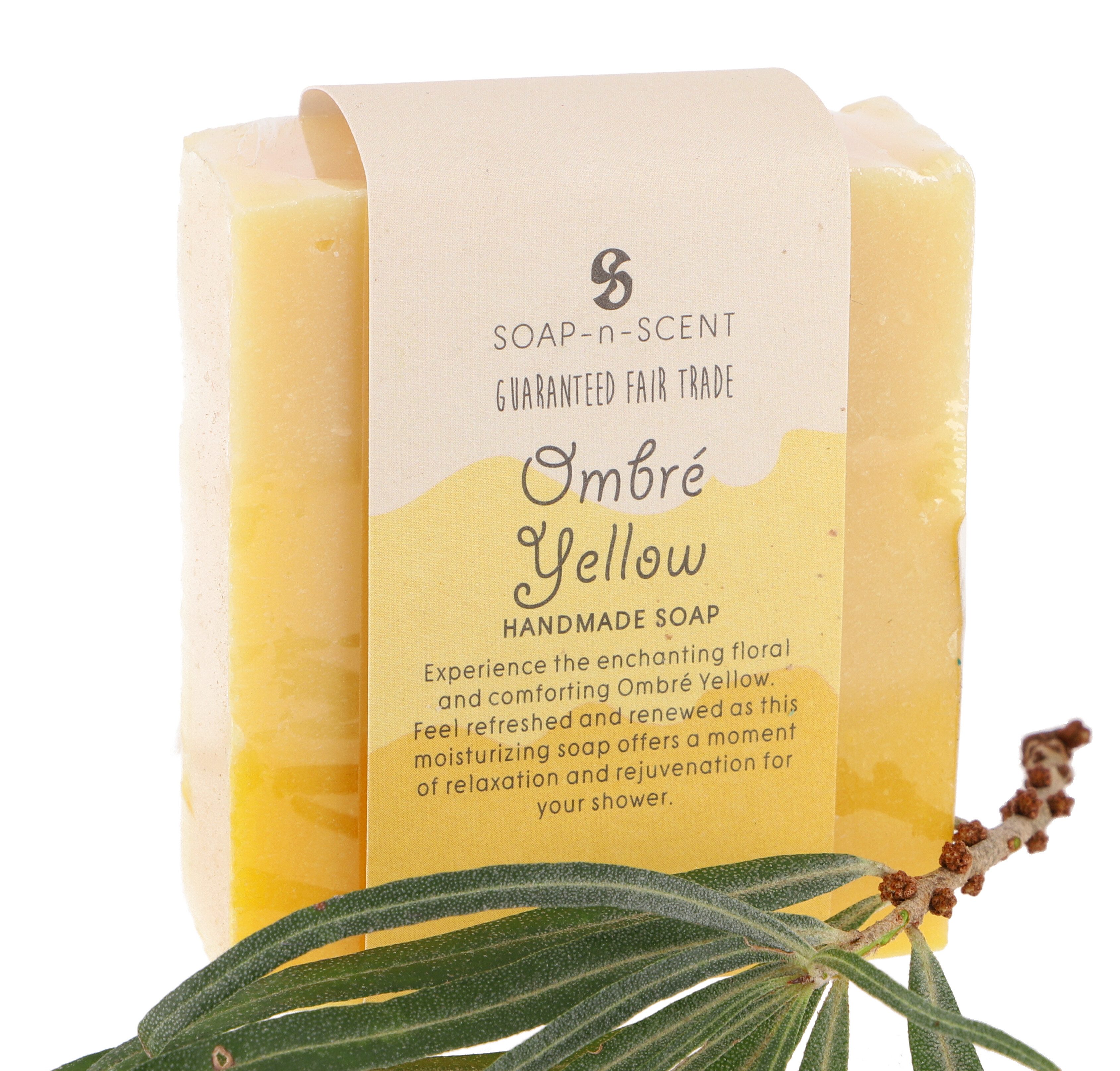 Guru-Shop Handseife Handgemachte Ombre Duftseife, 100 g, Fair Trade..