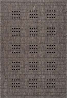 Teppich Perugia 1050, calo-deluxe, rechteckig, Höhe: 7 mm, In- und Outdoor geeignet, Wohnzimmer