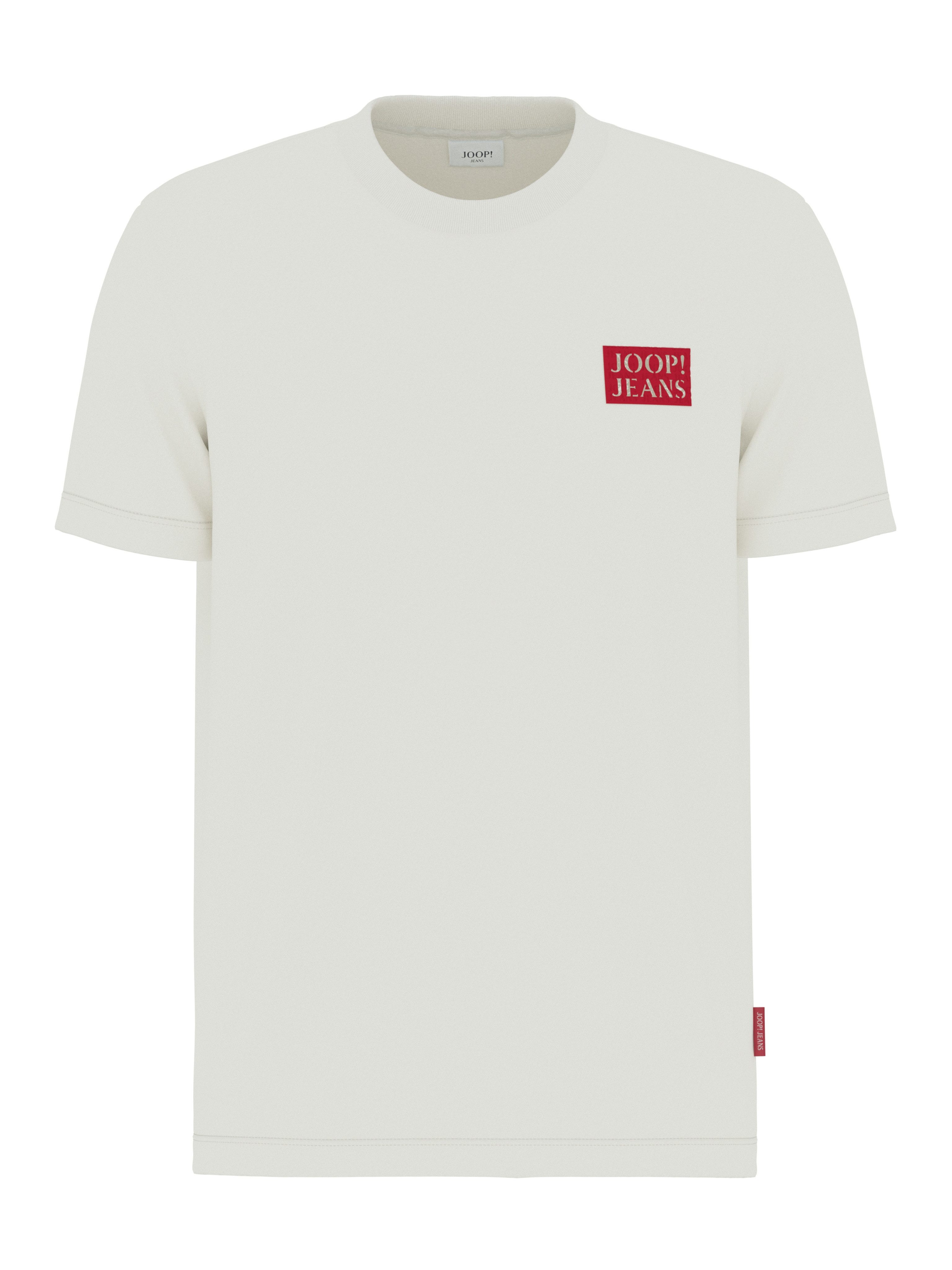 Joop Jeans T-Shirt Axel mit kontrastfarbenen Logodruck günstig online kaufen