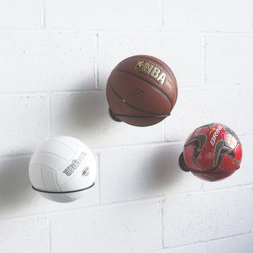 Houhence Basketballständer Ball Rack für Basketball, Display-Ballhalter für Basketball