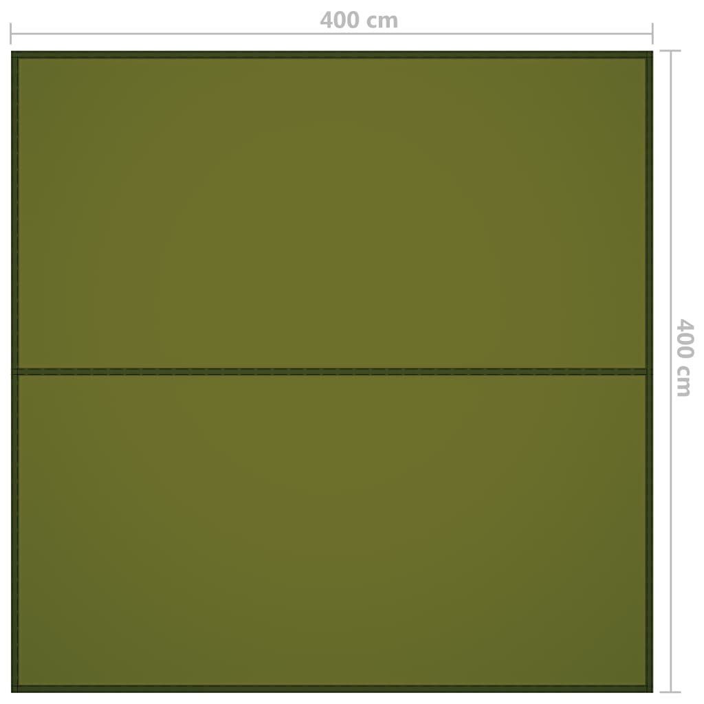 Grün | Grün Outdoor-Tarp Grün m 4x4 vidaXL Balkonsichtschutz