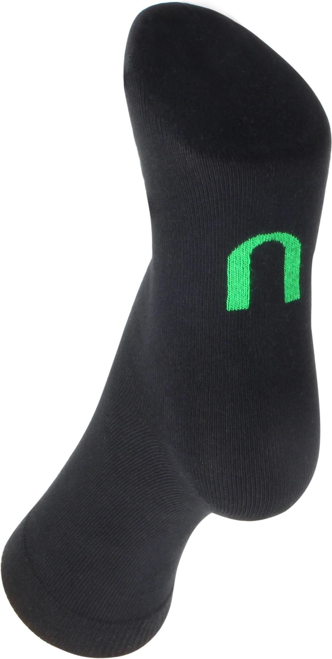 Wäsche/Bademode Socken normani Basicsocken 6 Paar Berufs- und Freizeitsocken Prudent Socks (6 Paar) atmungsaktiv