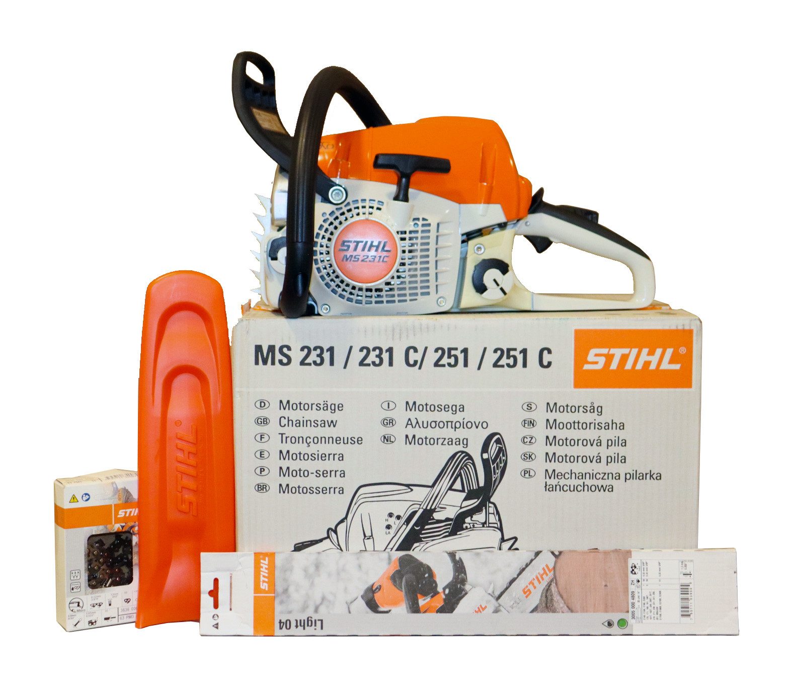 STIHL Benzin-Kettensäge MS 231 C-BE Benzin-Motorsäge, günstig online kaufen