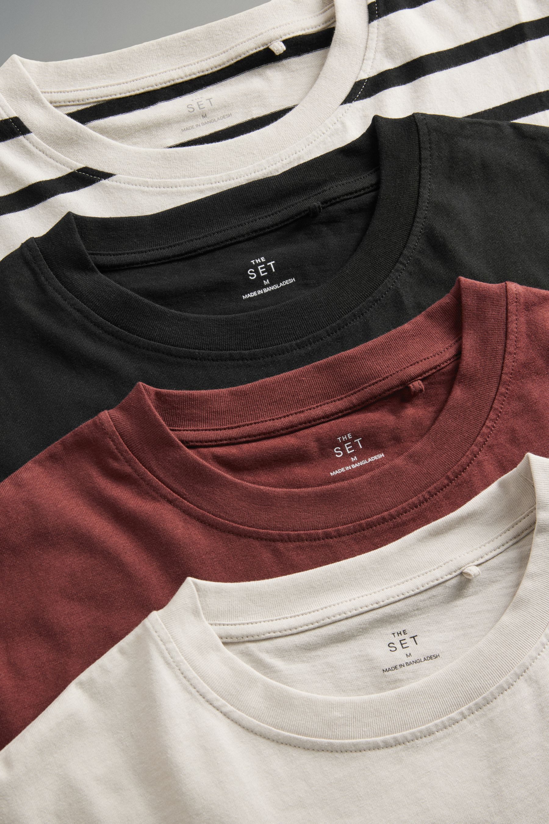 The Set T-Shirt 4er-Pack The Set günstig online kaufen