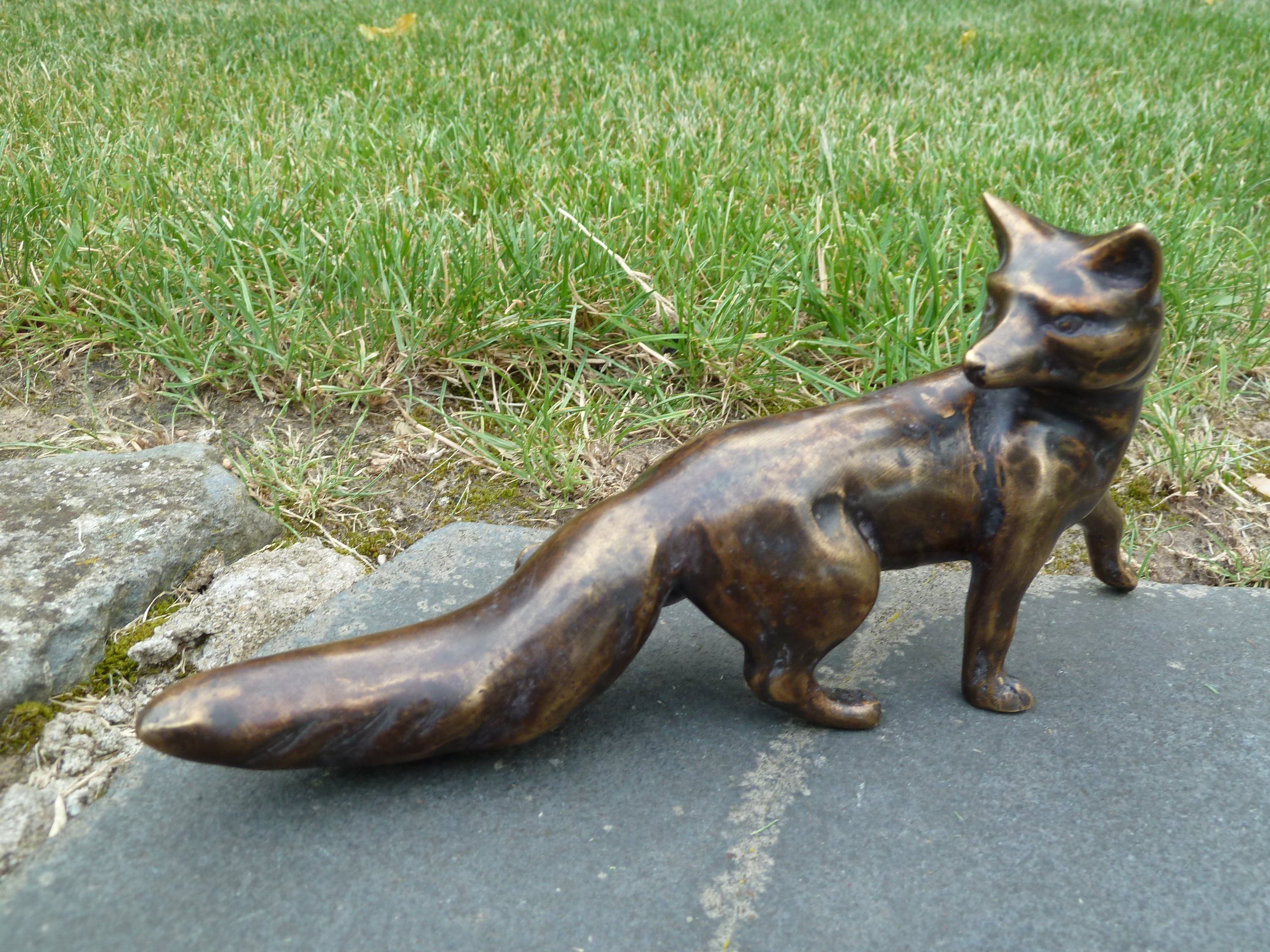 IDYL Fuchs IDYL Bronze-Skulptur Dekofigur