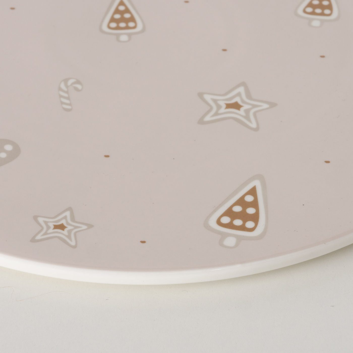 BOLTZE GRUPPE GmbH Dessertteller Flacher Kuchenteller BAKERY, Ø30 cm, Servierplatte