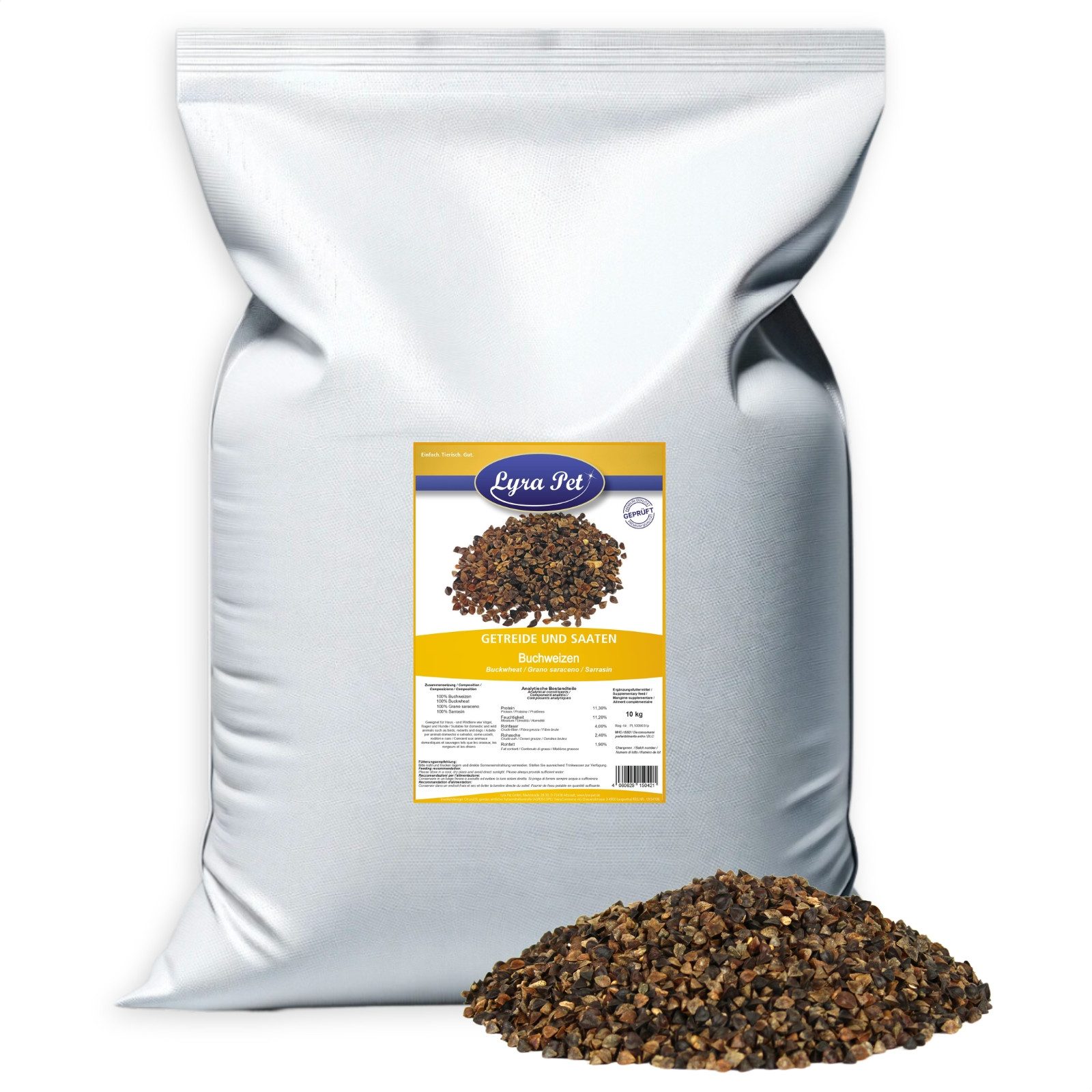 Lyra Pet 10 kg Lyra Pet® Buchweizen, für: Wildvogel