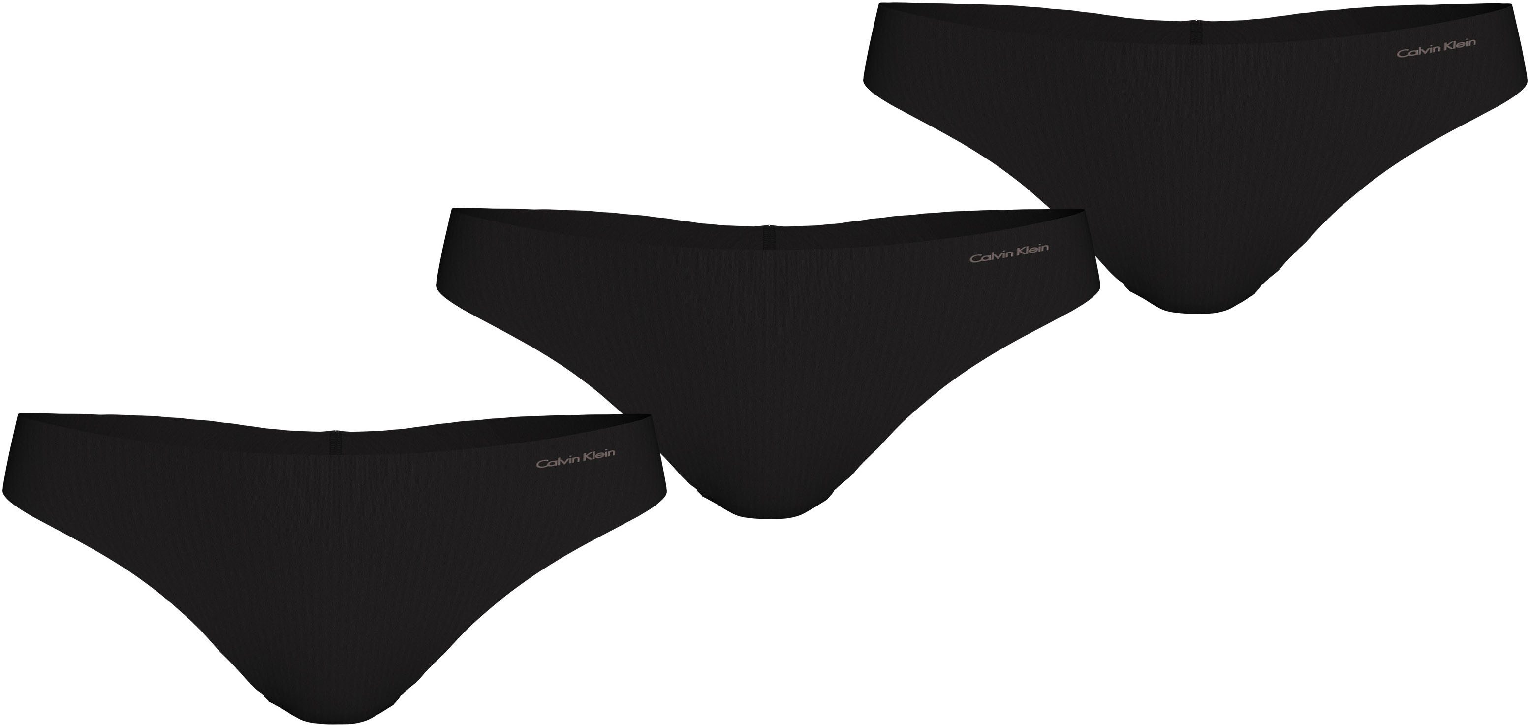 Calvin Klein Underwear Tanga THONG 3PK (Packung, 3er-Pack) mit Logo-Schrift günstig online kaufen