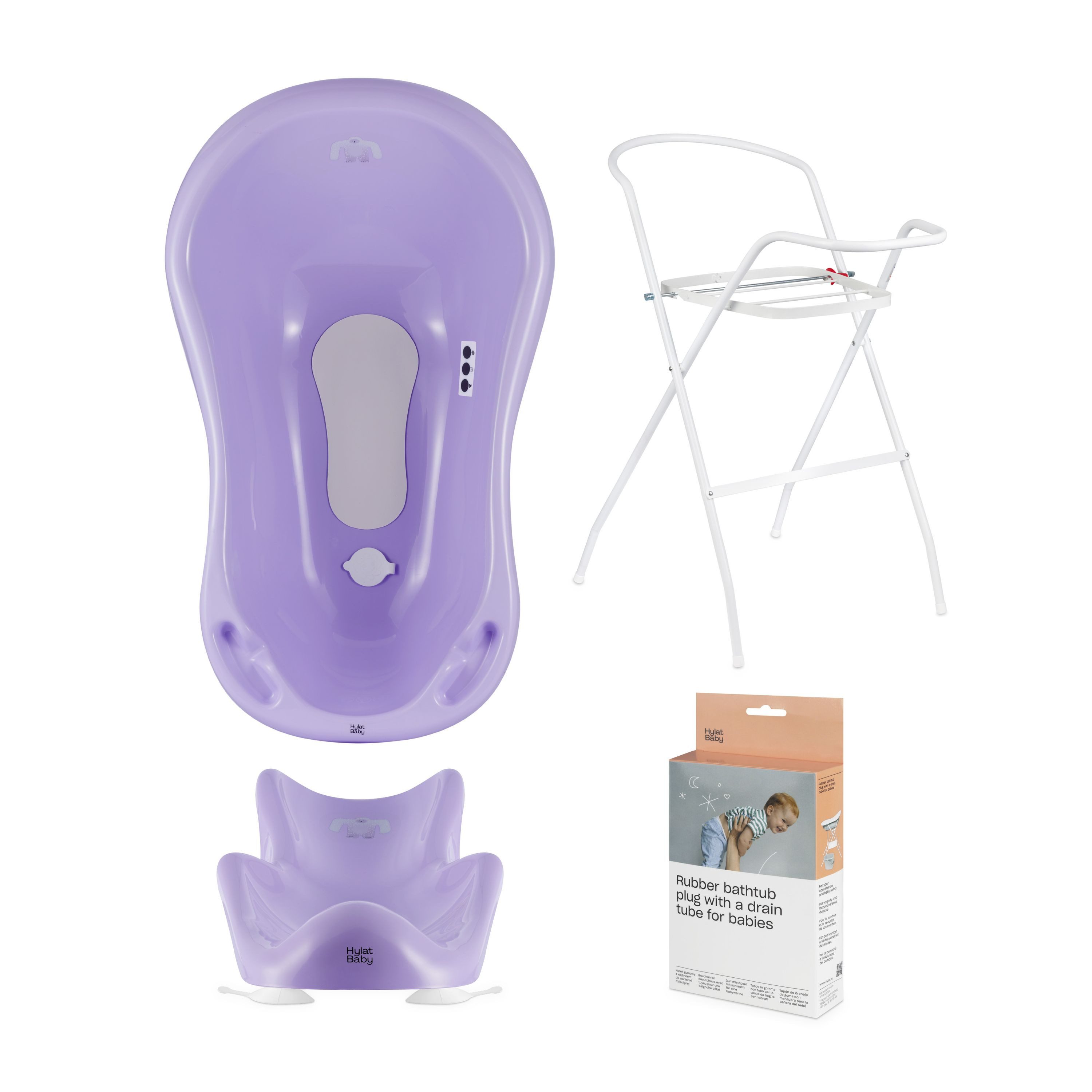 Babybadewanne Baby Badewanne Set mit / ohne Gestell und Badewannensitz Yeti