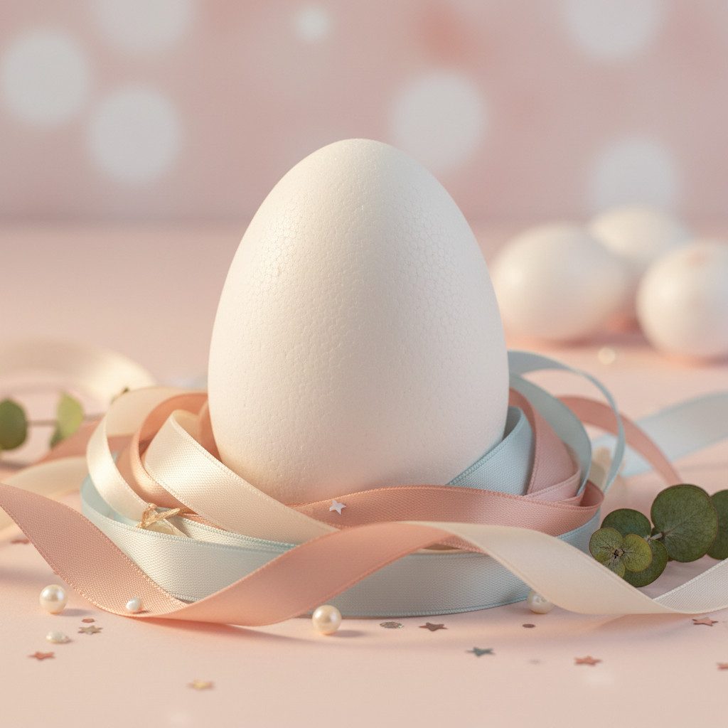 Florists Products Osterei Styroporei für kreative Bastel- und Dekorationsprojekte